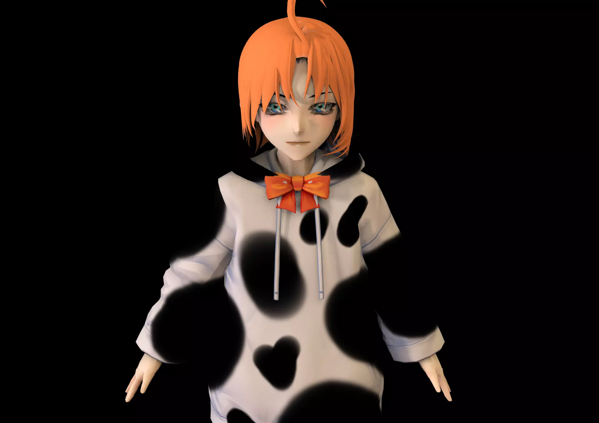 game ready Low Poly Anime Character 30 Low-poly 3D model_0
