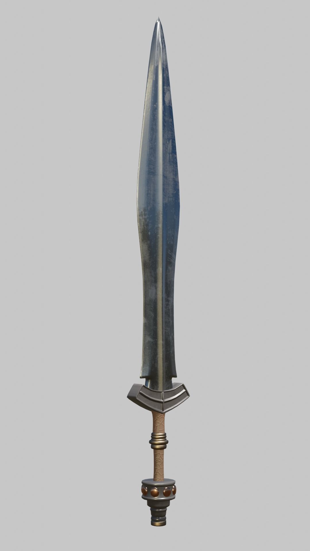 classic Germanic weapons 3D Model Collection_7