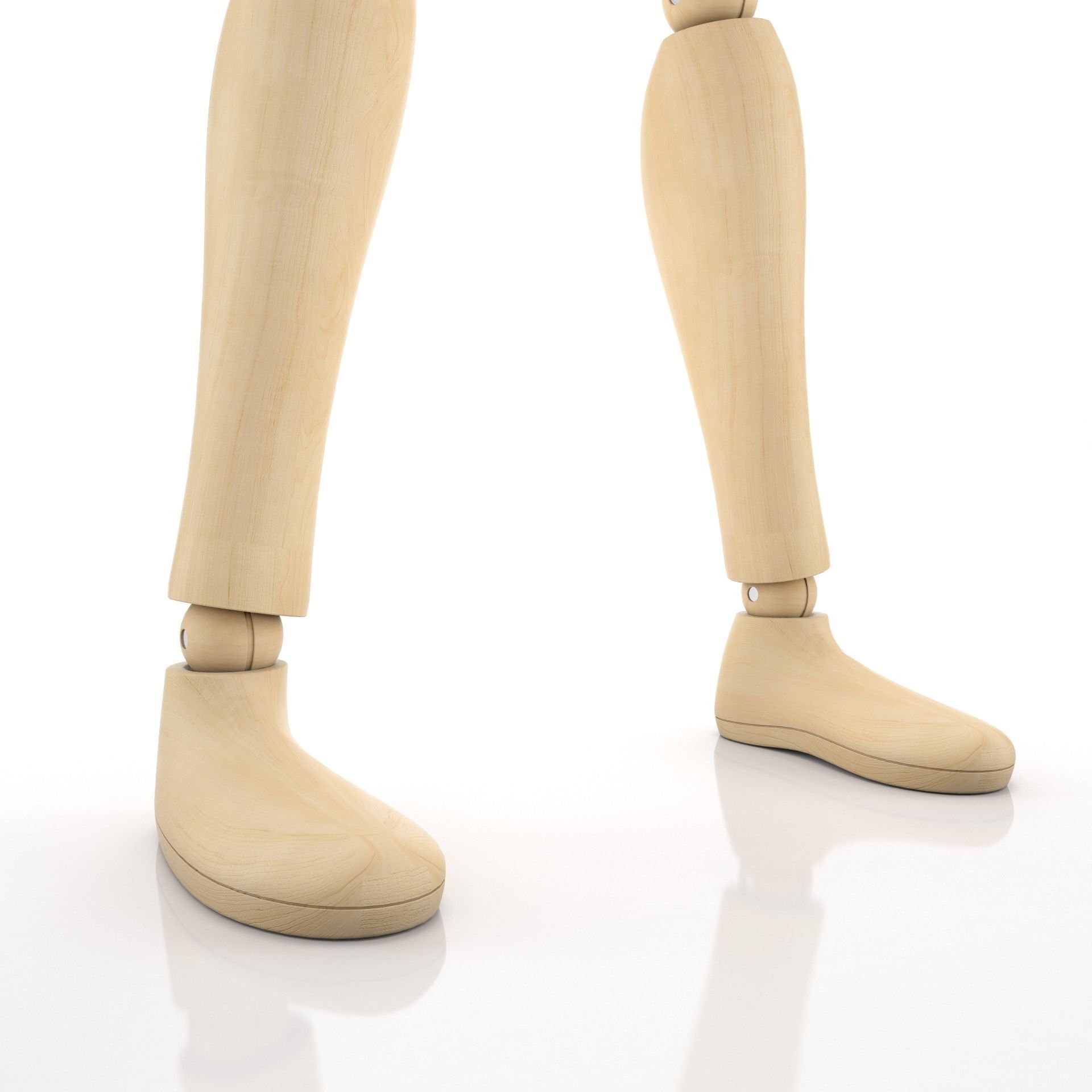Dummy wooden mannequin 3D model_14