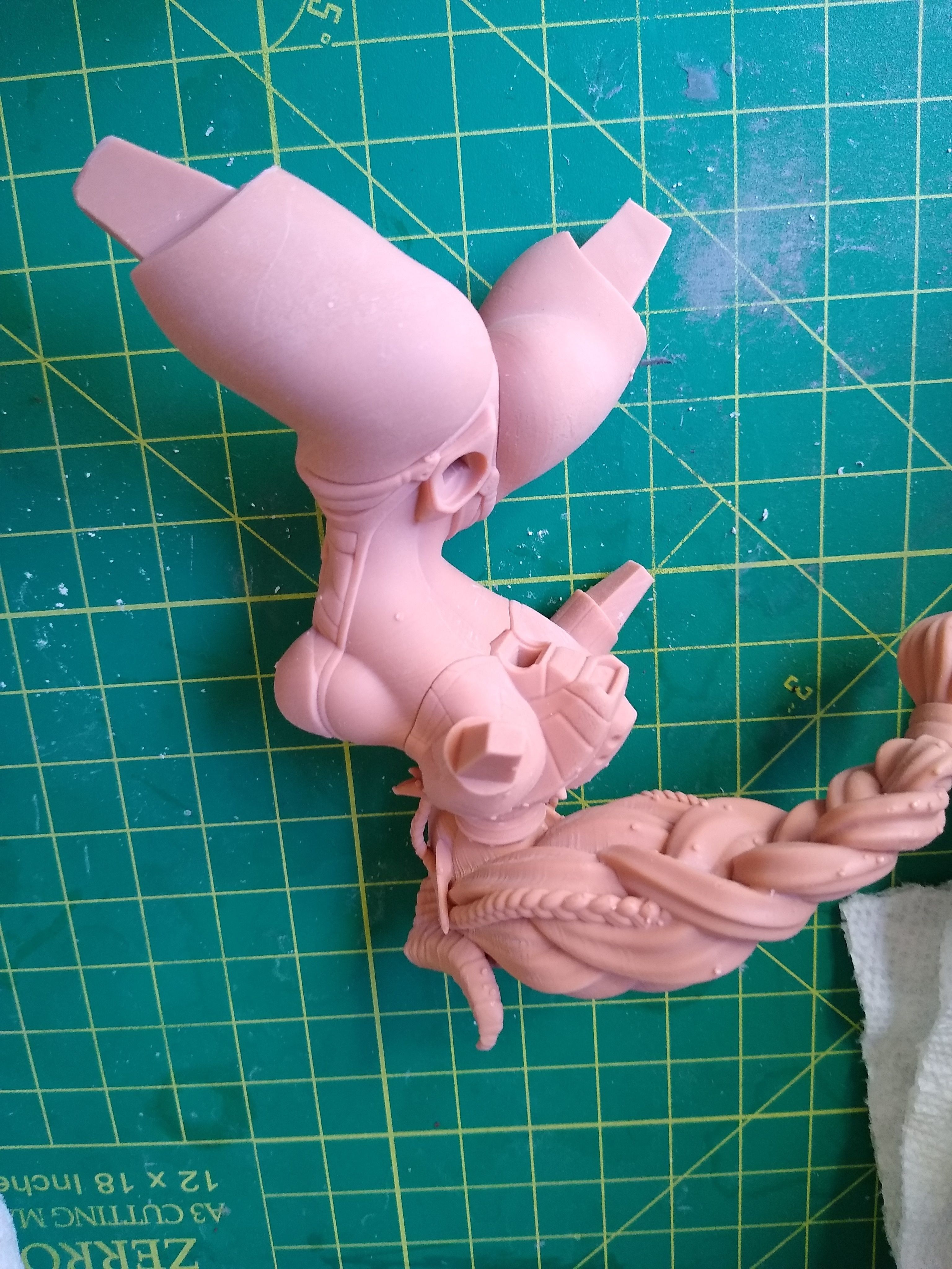 Anime Style Mecha Knight Odessa  Multi Versions SFW NSFW STL 3D print model_12