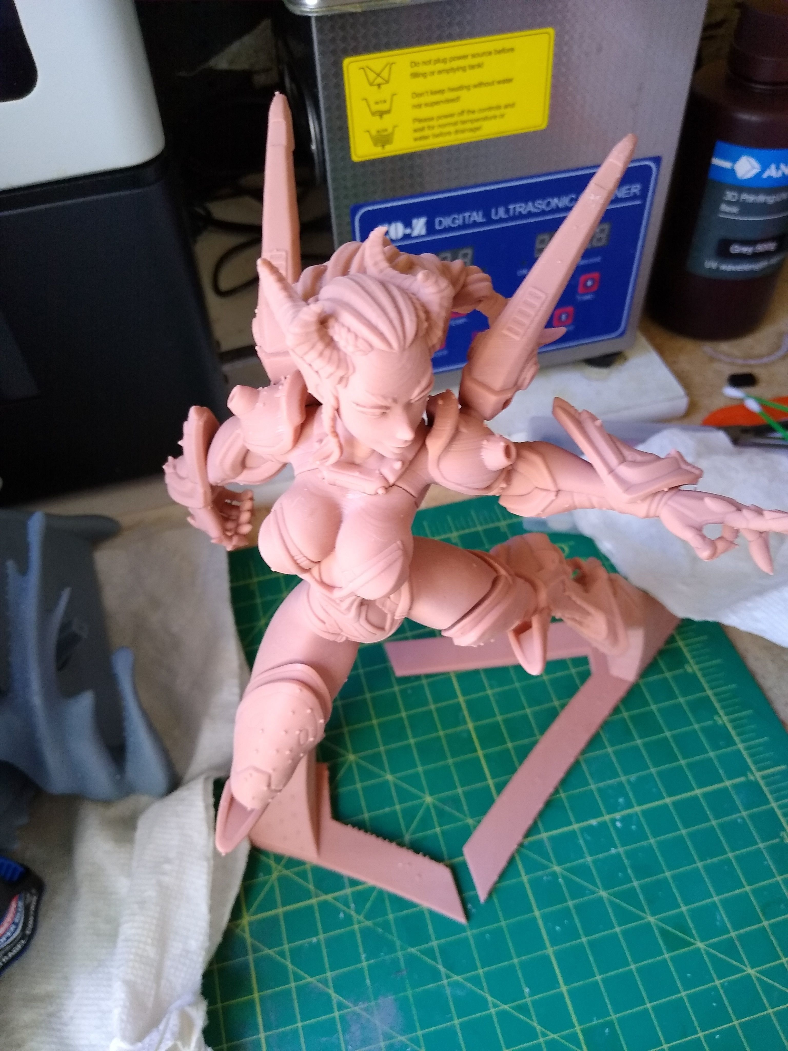 Anime Style Mecha Knight Odessa  Multi Versions SFW NSFW STL 3D print model_9