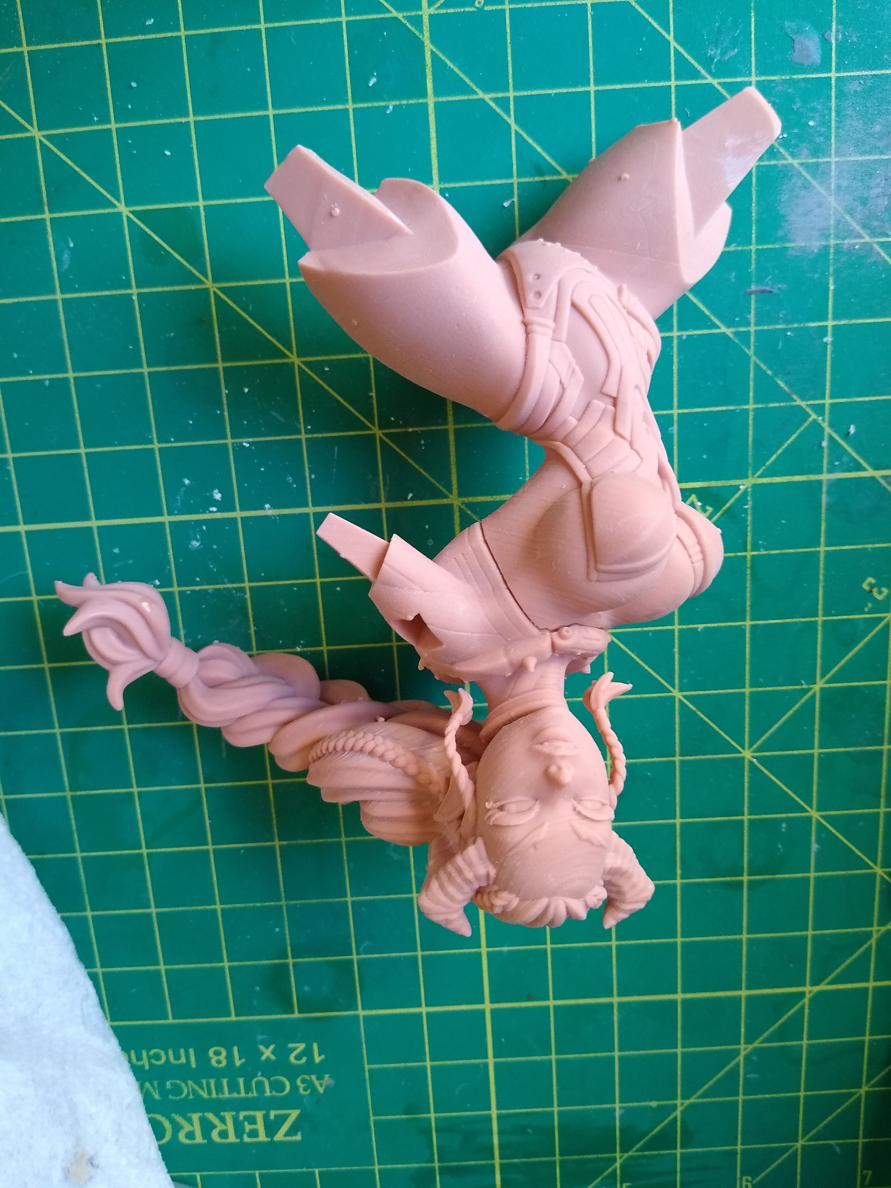 Anime Style Mecha Knight Odessa  Multi Versions SFW NSFW STL 3D print model_13