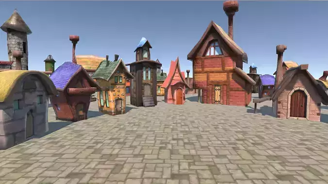 Toon buildings pack