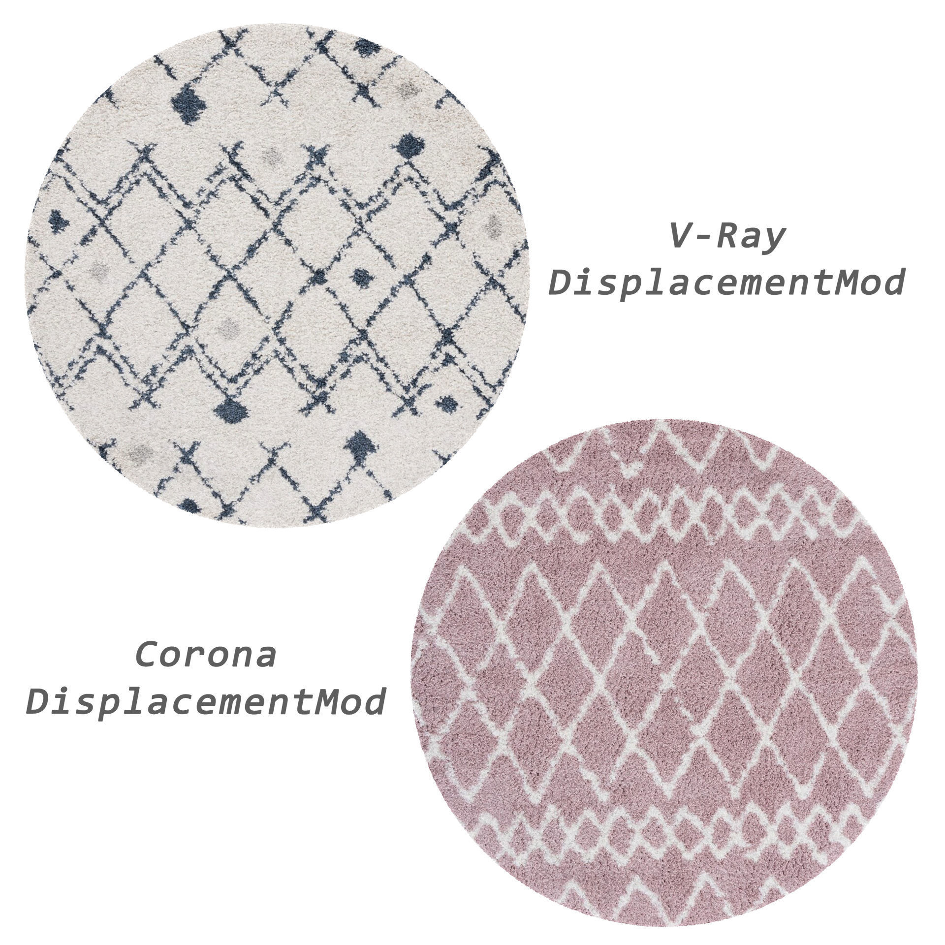 9 in 1 Rug Collection No 26 Low-poly 3D model_19