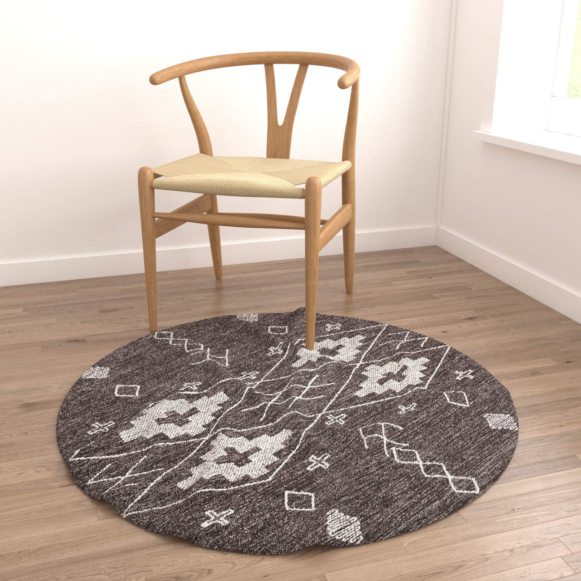 9 in 1 Rug Collection No 26 Low-poly 3D model_26