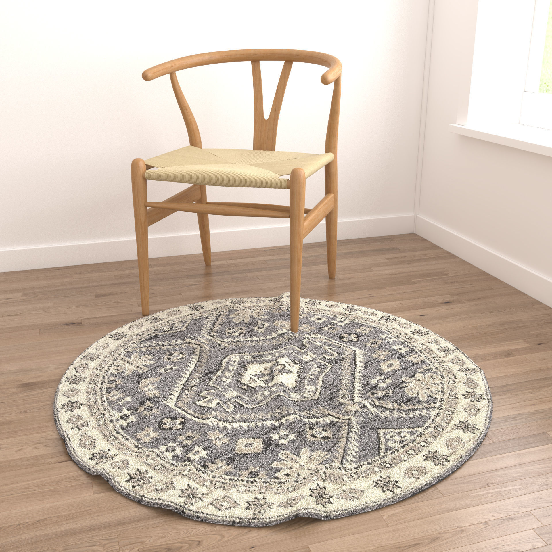 9 in 1 Rug Collection No 26 Low-poly 3D model_17
