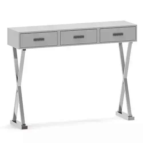 Done C console table with three drawers