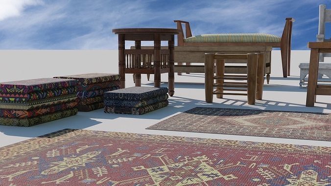 Furniture Interior 3D model 5