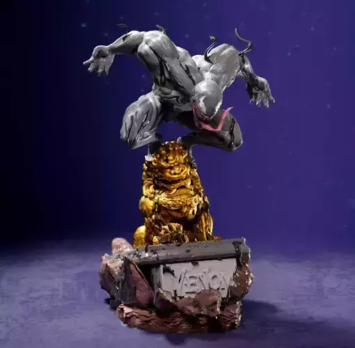 Venom Statue  3D print model