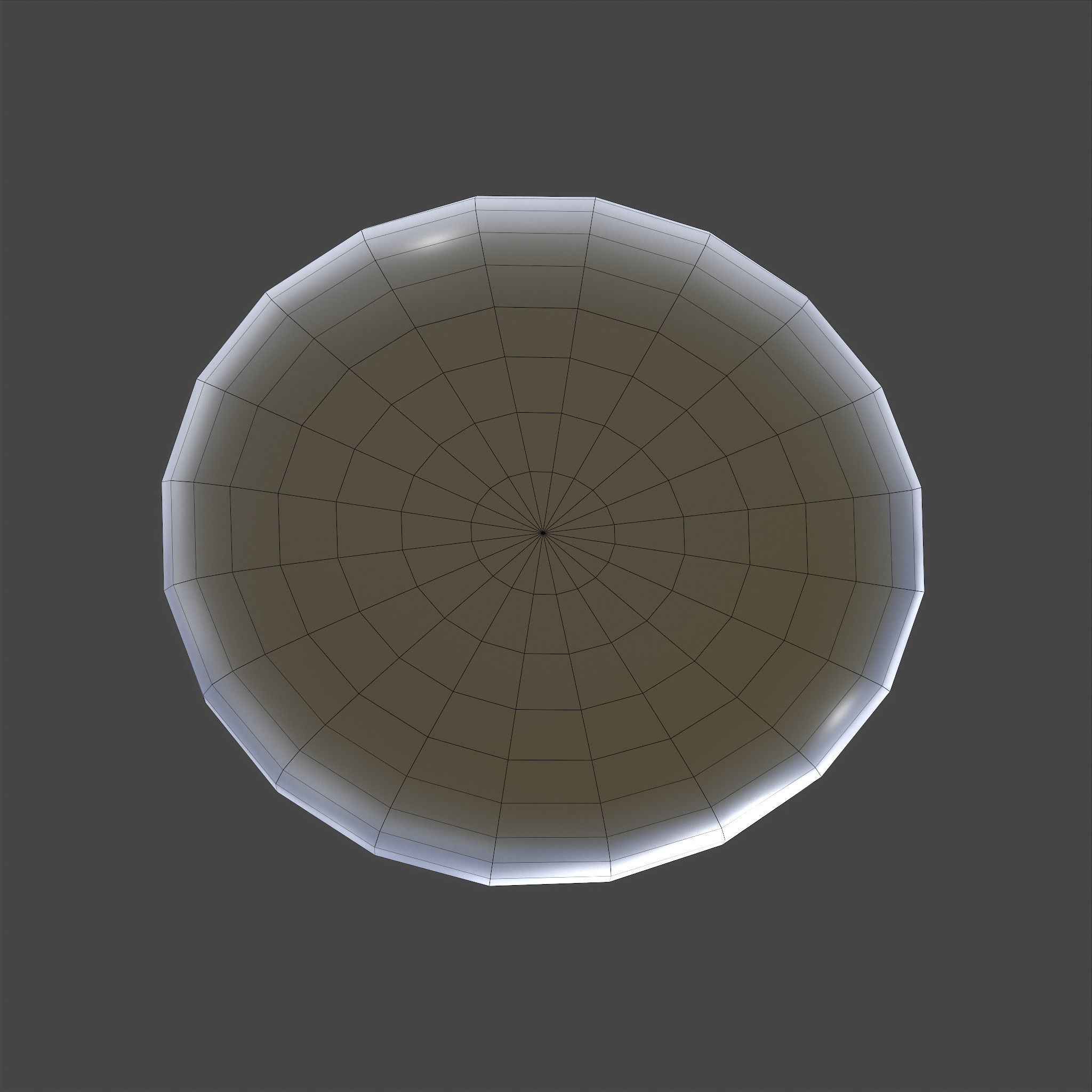 Creepy Jackolantern Low-poly 3D model_32