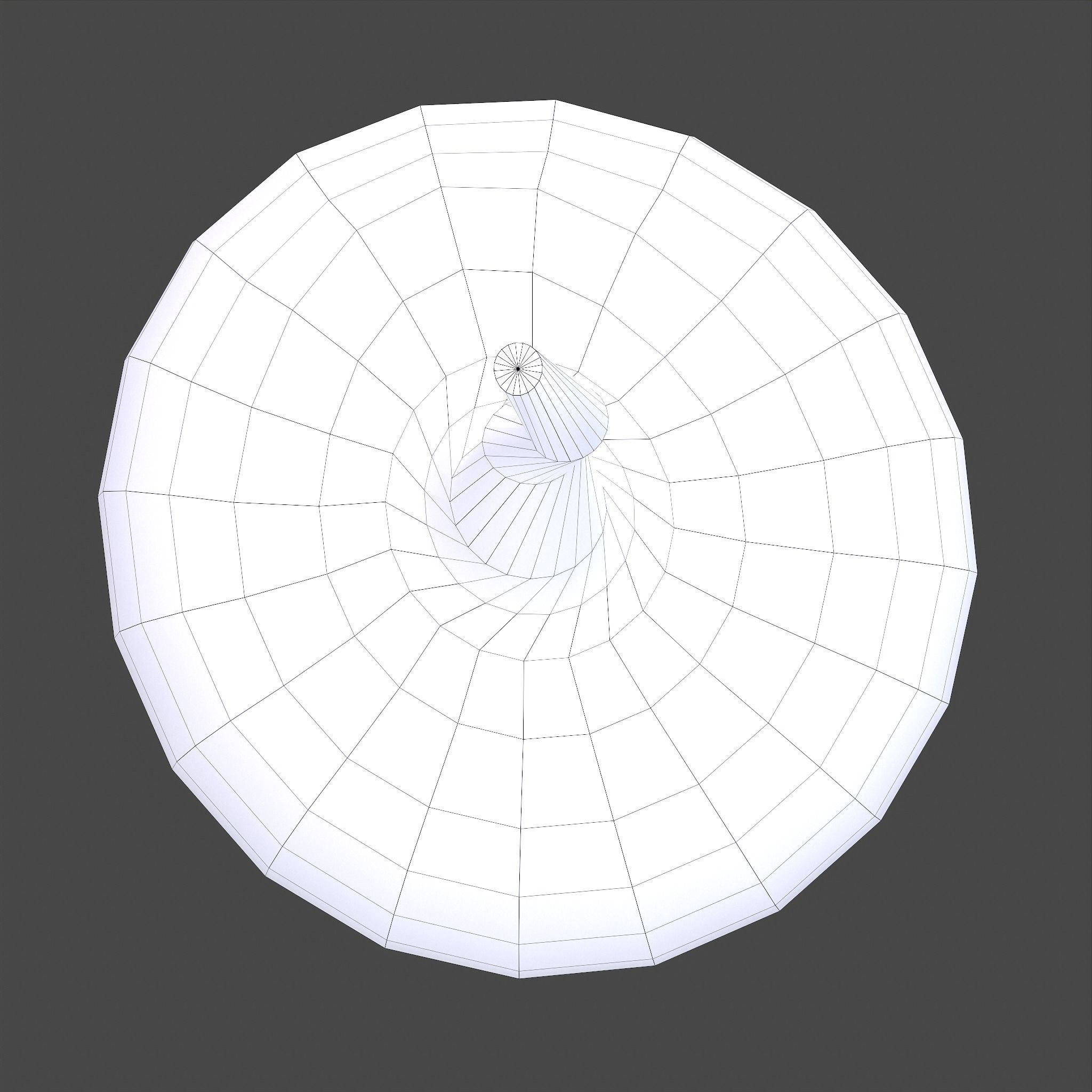 Creepy Jackolantern Low-poly 3D model_28