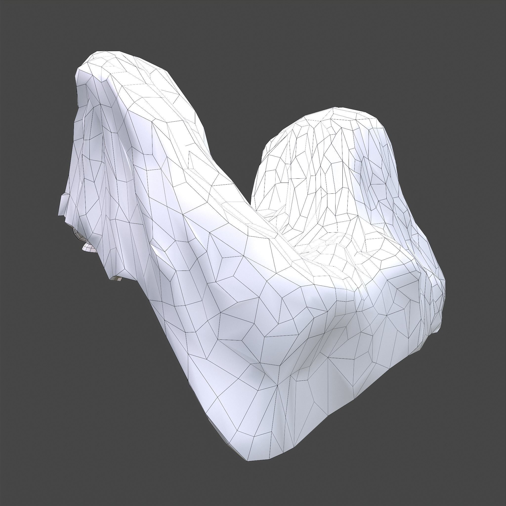 Grim Reaper Lantern  Low-poly 3D model_45