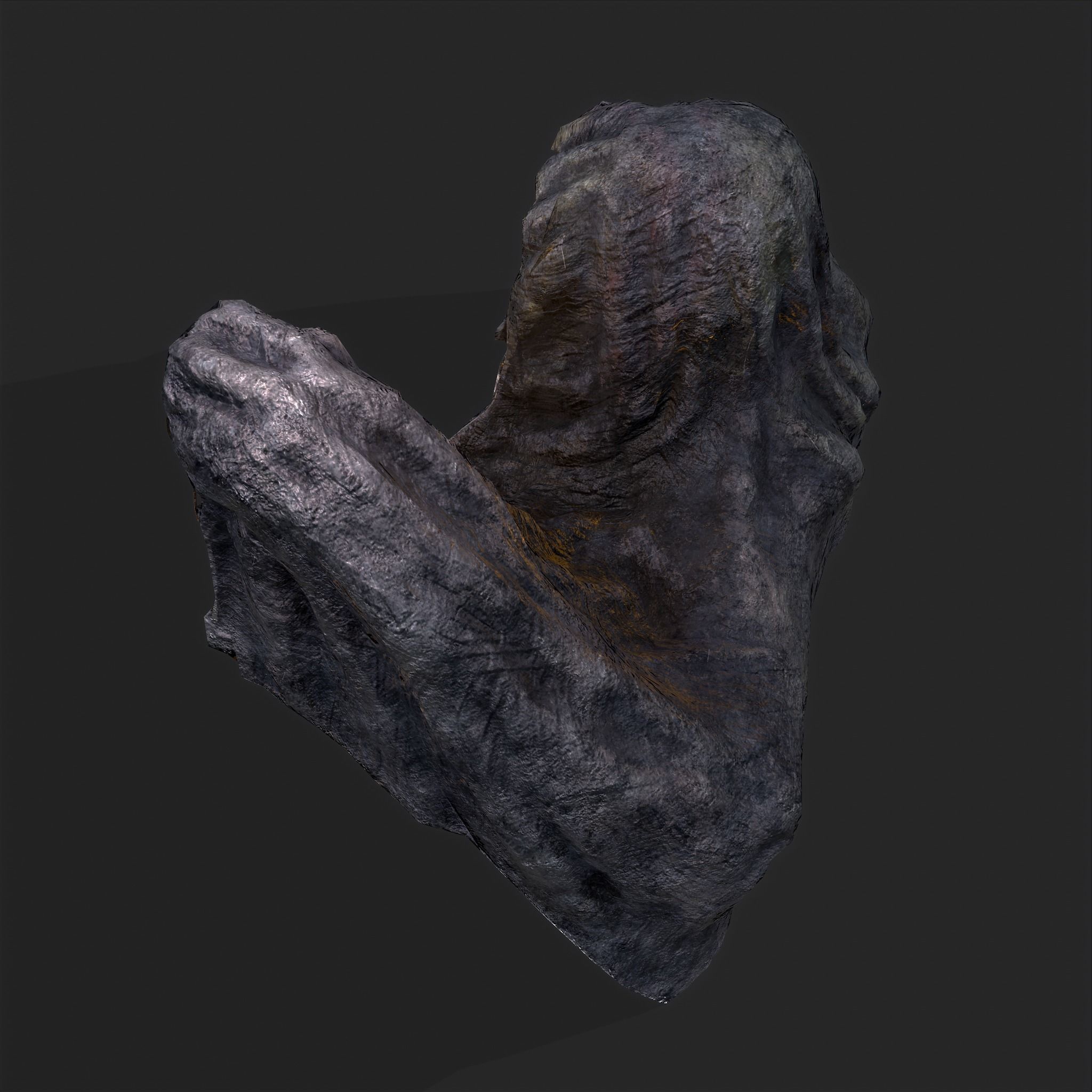 Grim Reaper Lantern  Low-poly 3D model_16