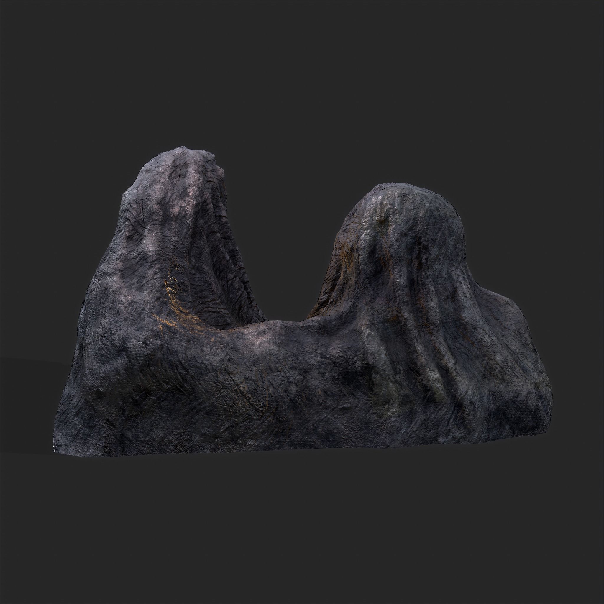 Grim Reaper Lantern  Low-poly 3D model_6