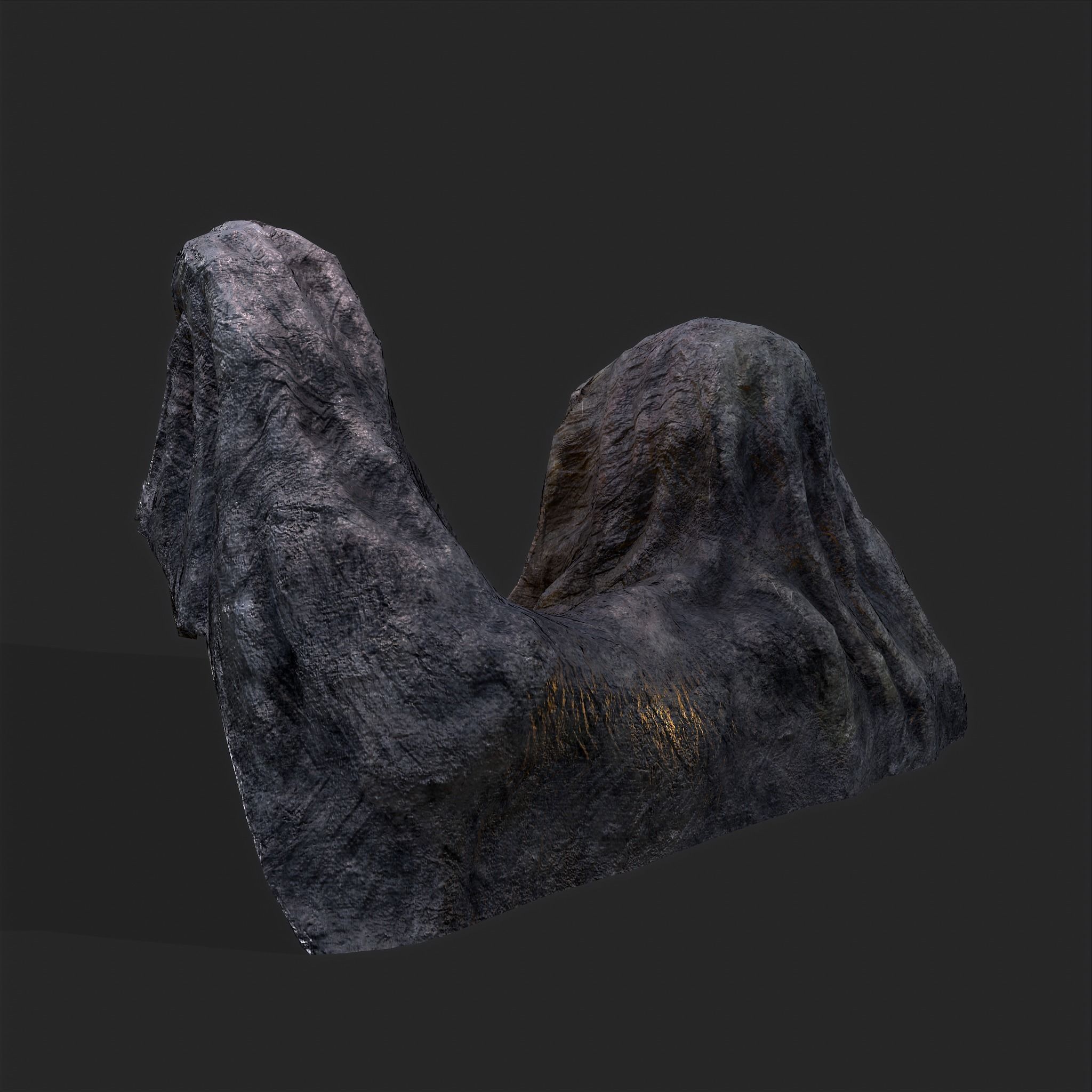 Grim Reaper Lantern  Low-poly 3D model_7