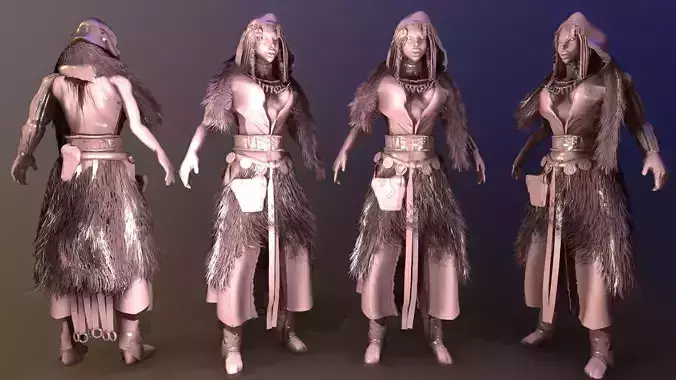 Kadala woman in dress