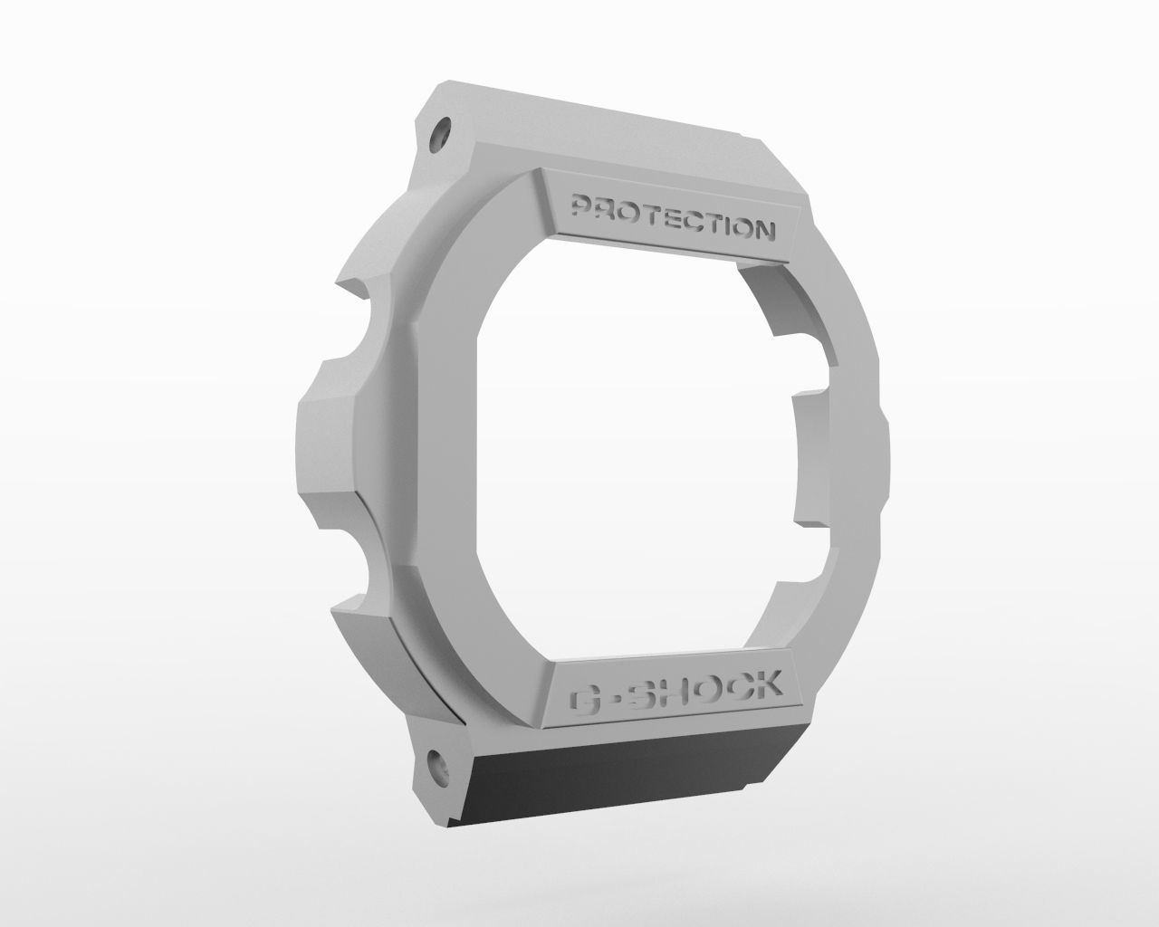 G Shock DW 5600 Case 3D print model_2