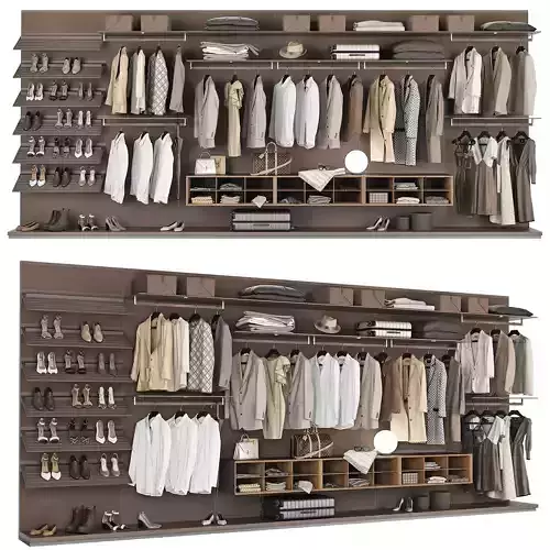 Walk-in Closet Rimadesio Abacus 3