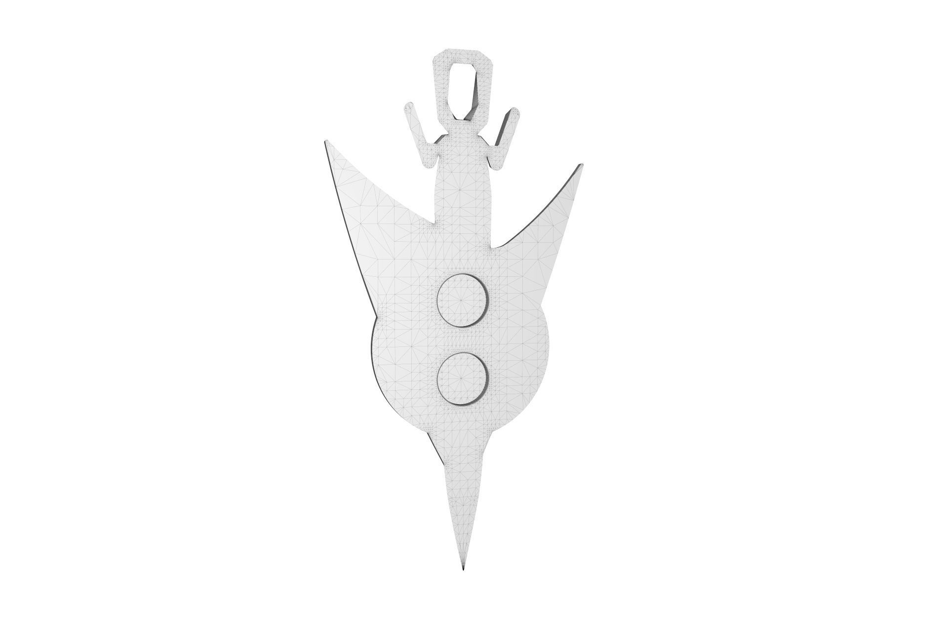 Star Trek Discovery Terran Empire Badge 3D print model_5