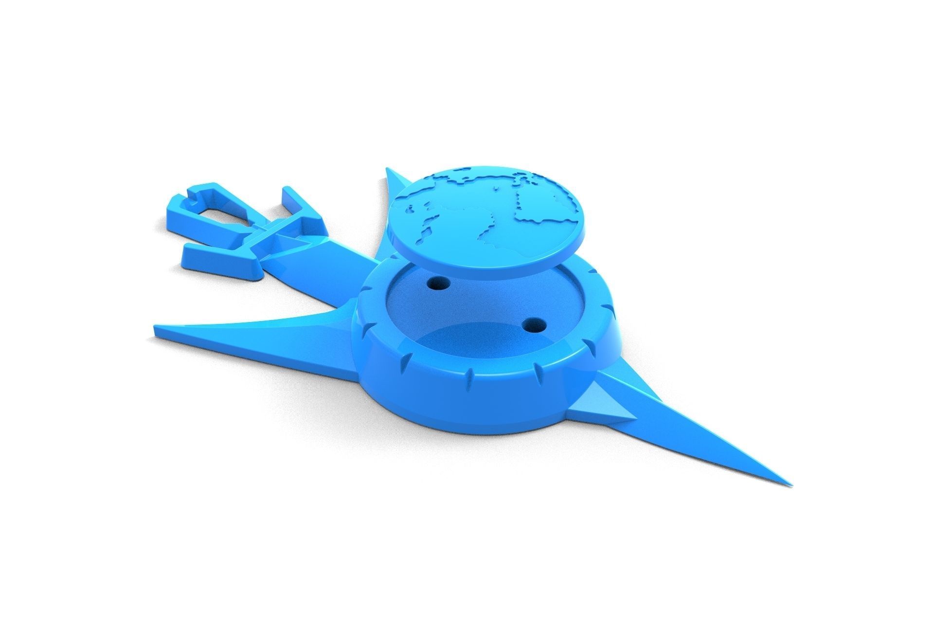 Star Trek Discovery Terran Empire Badge 3D print model_3