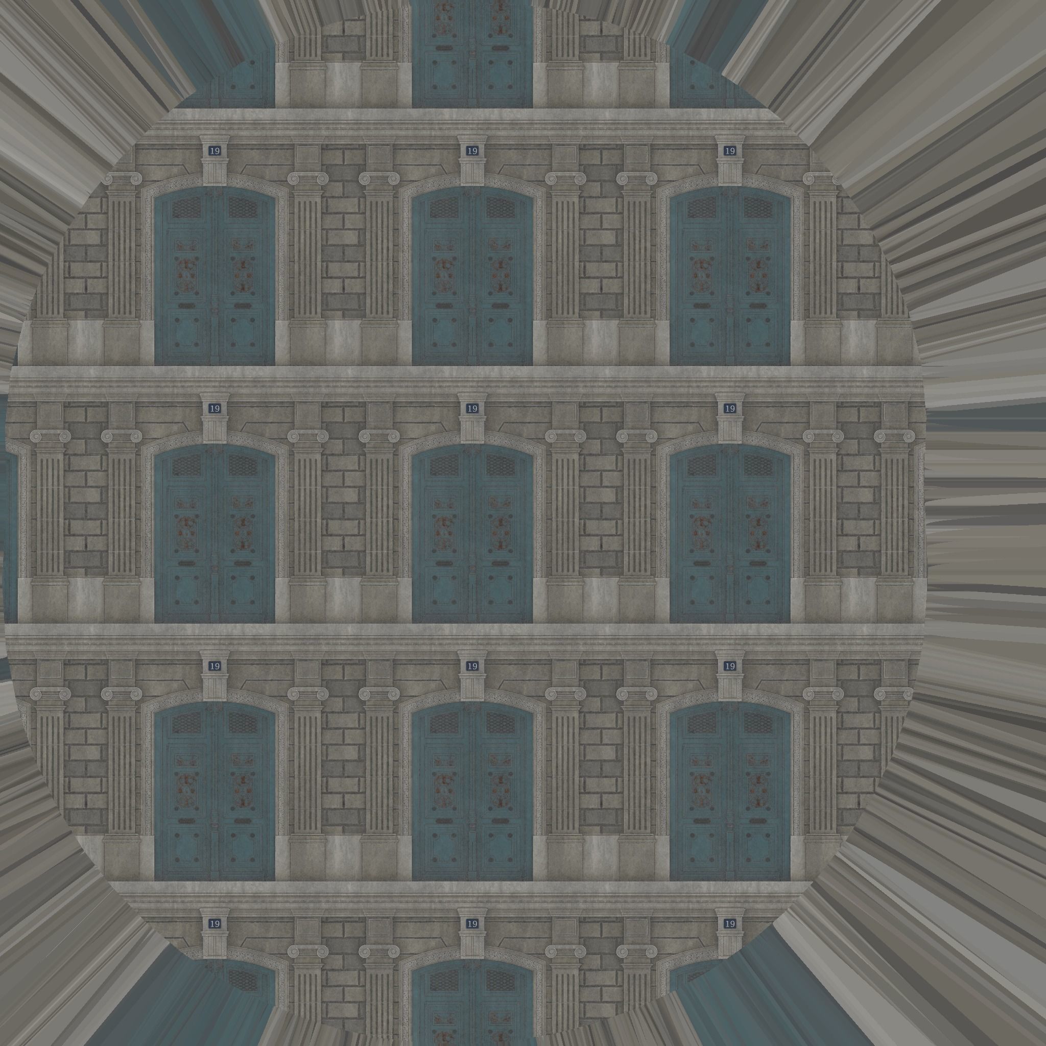 Sci-Fi Future Building 3D model_2