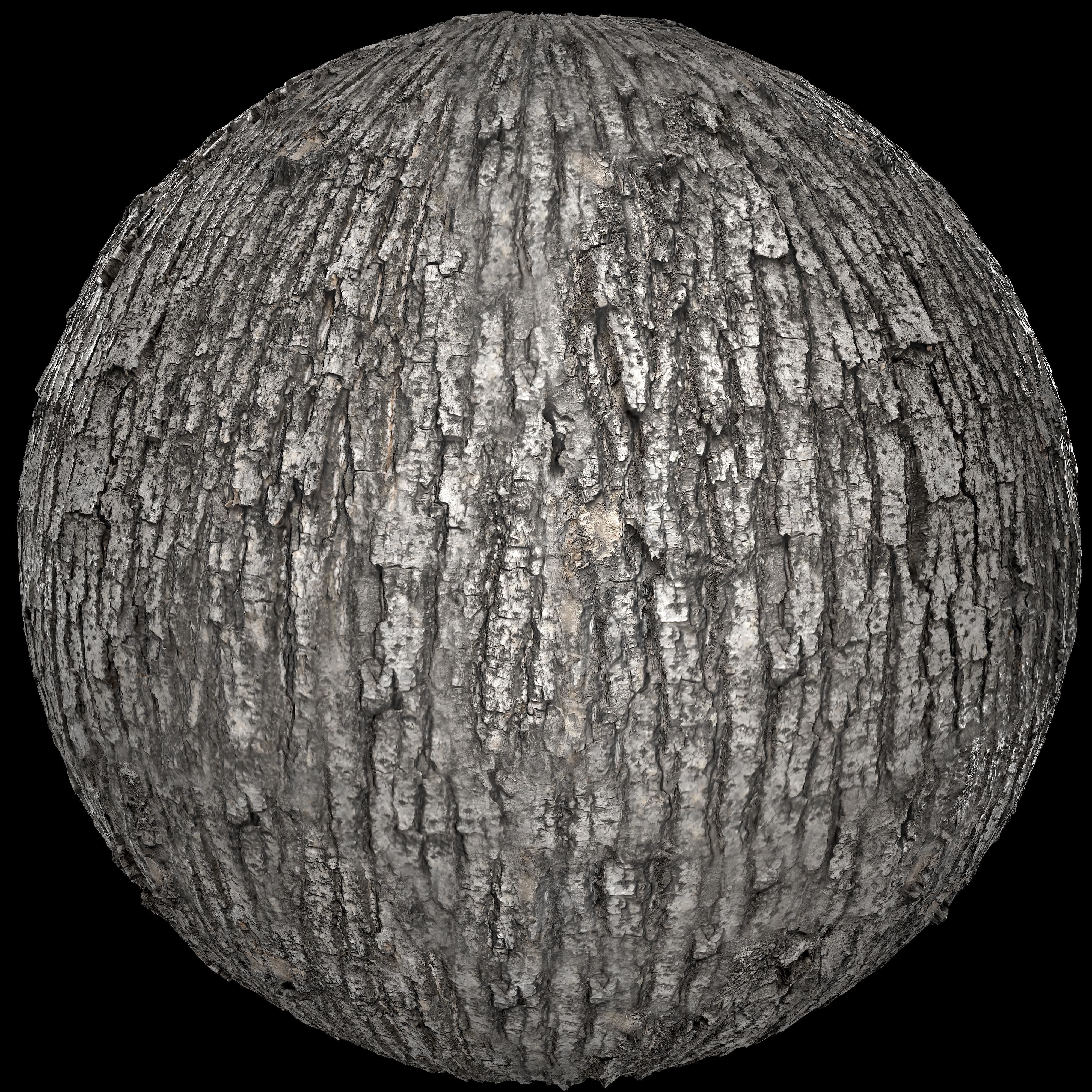Bark 4k PBR metal roughness Texture_0