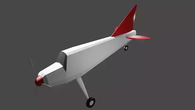Airplane with propellers