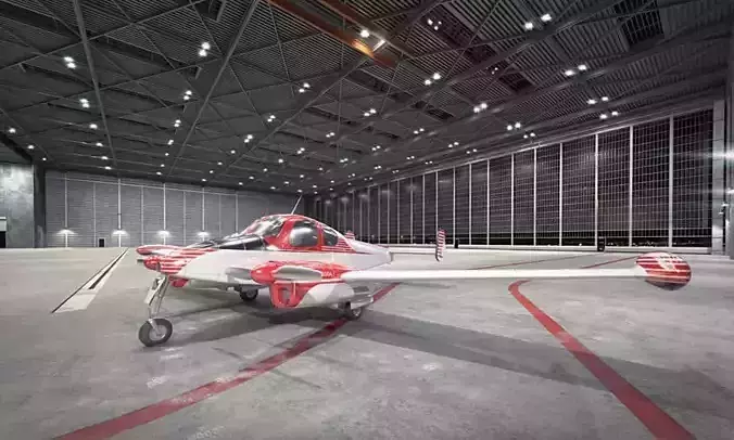 Single Engine Plane 3D model