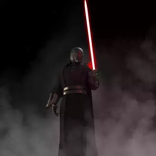 Star Wars Sith Lord Original Character 3D print model