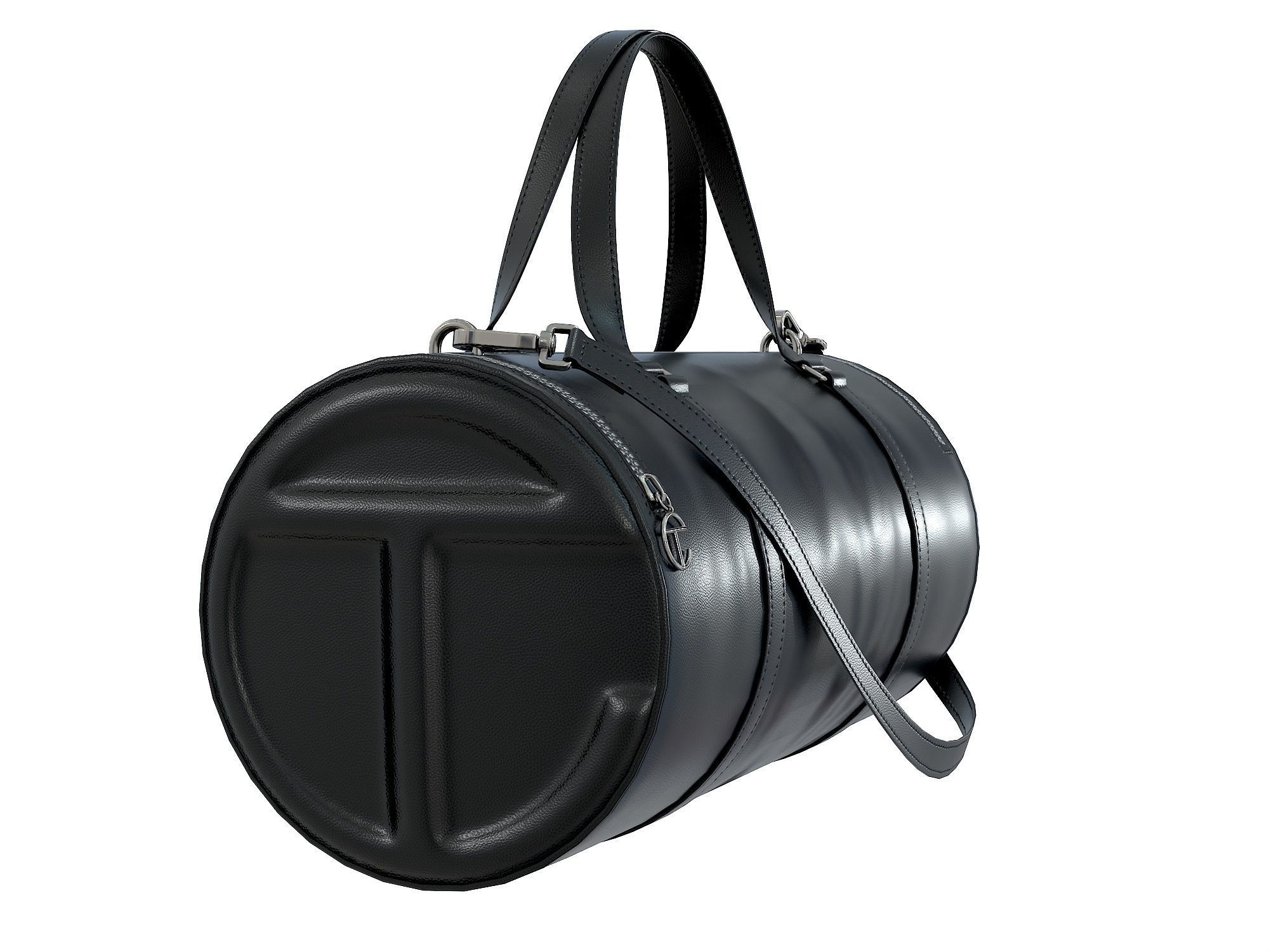 Telfar Duffle bag Low-poly 3D model_12