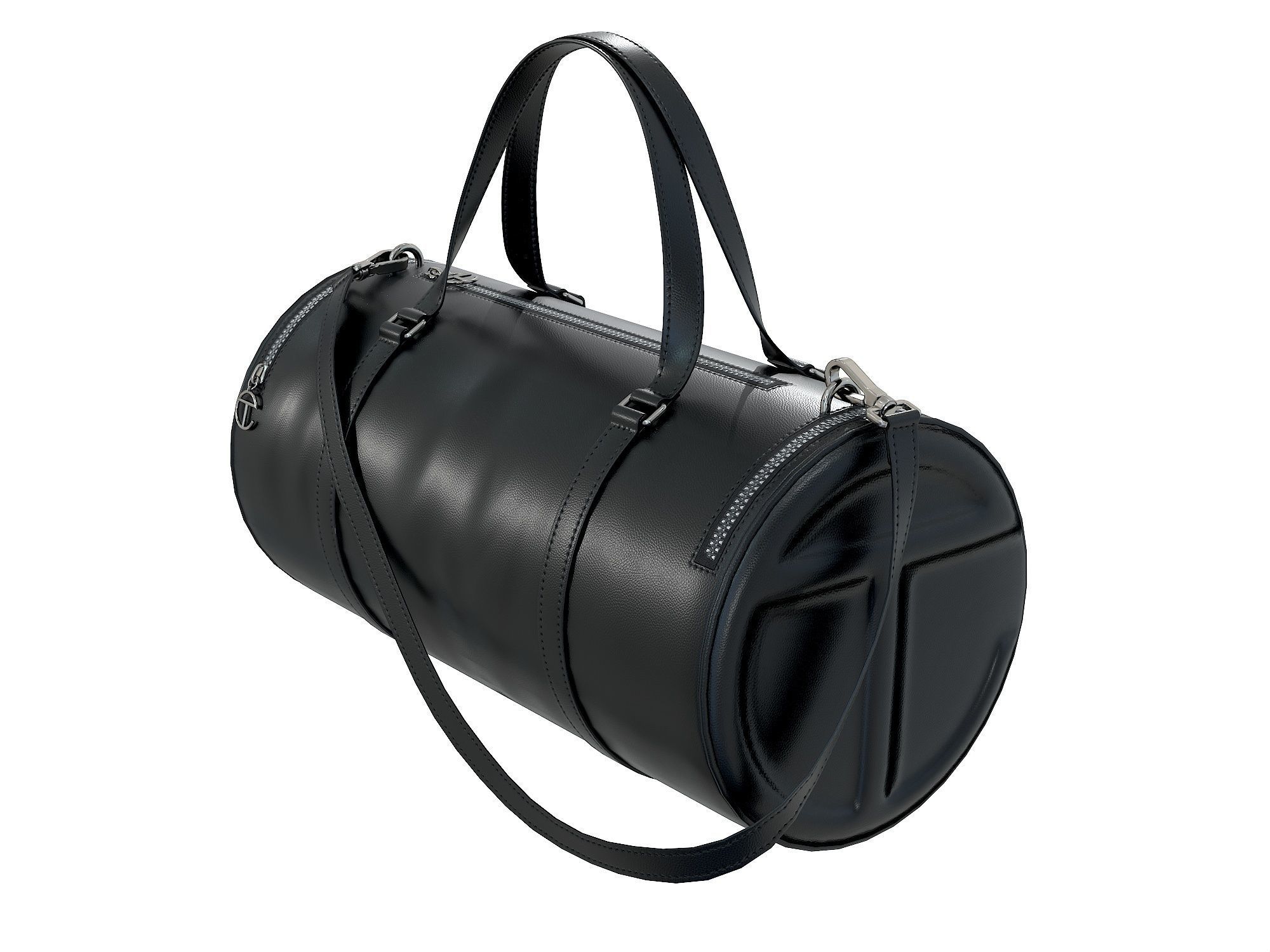 Telfar Duffle bag Low-poly 3D model_9