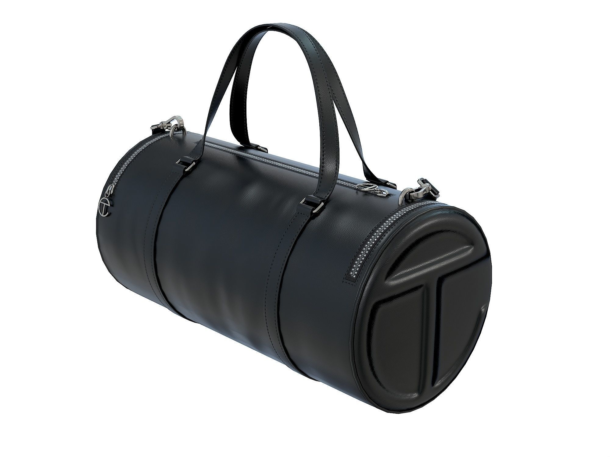 Telfar Duffle bag Low-poly 3D model_7