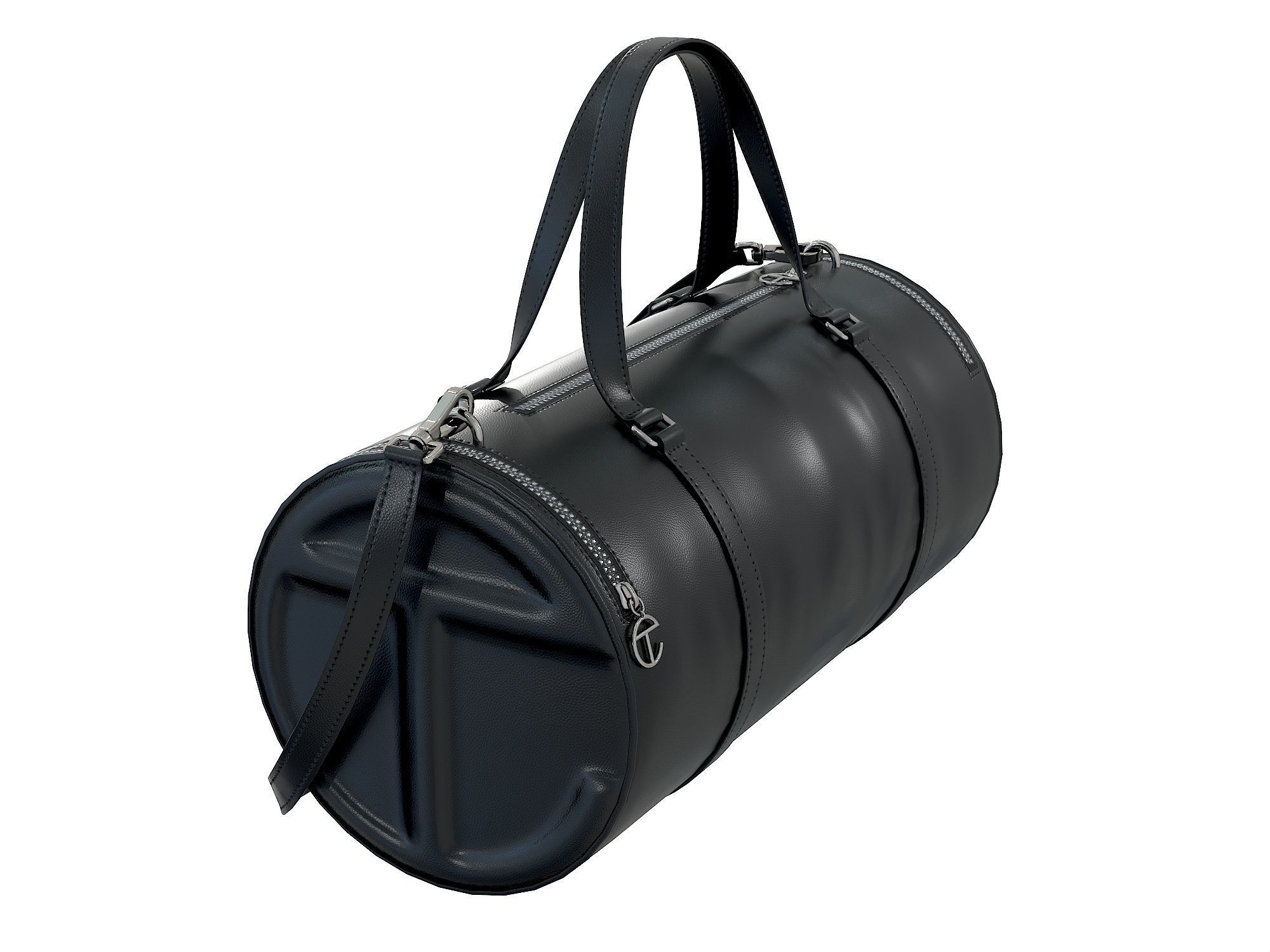 Telfar Duffle bag Low-poly 3D model_8