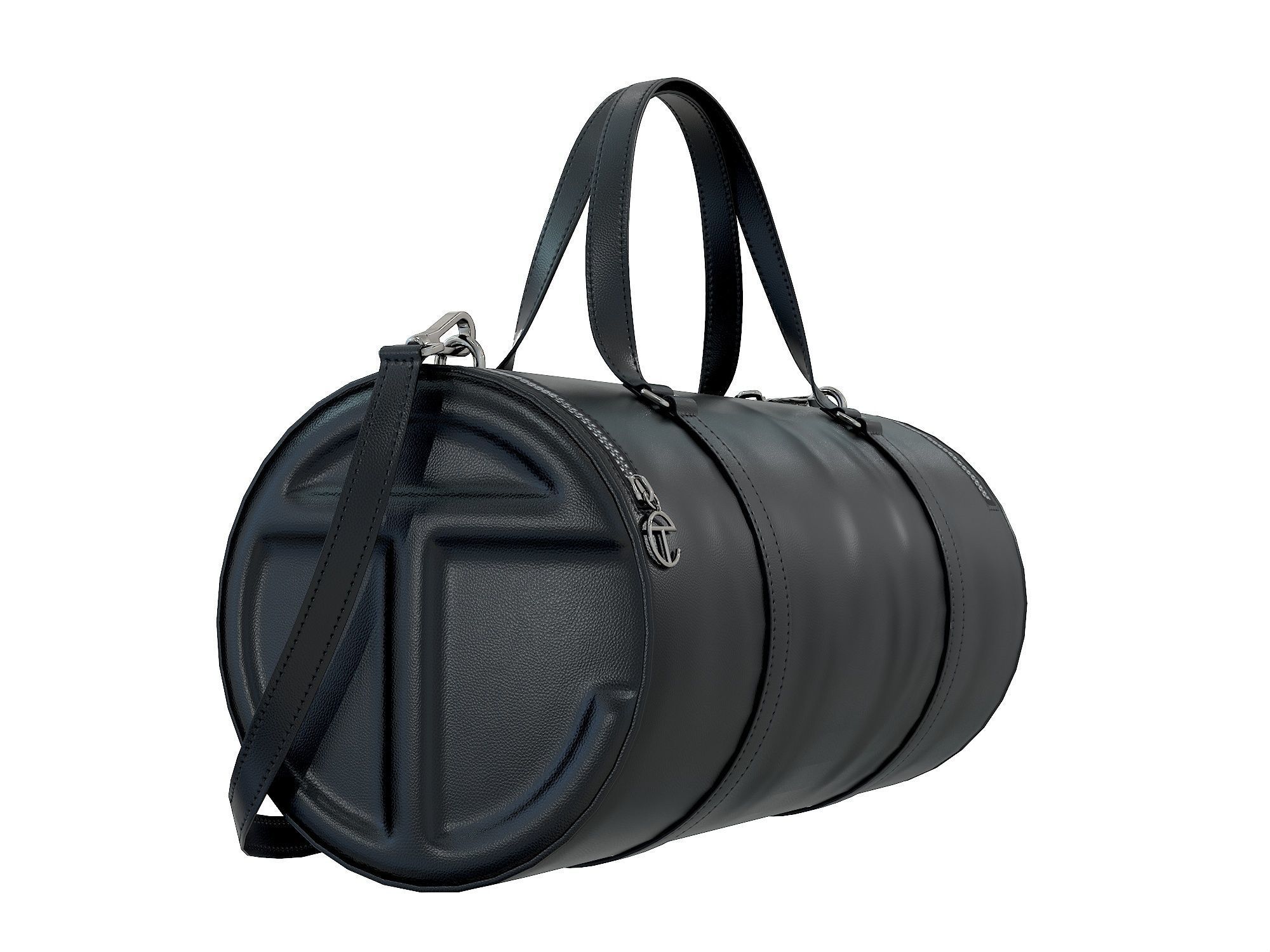 Telfar Duffle bag Low-poly 3D model_11