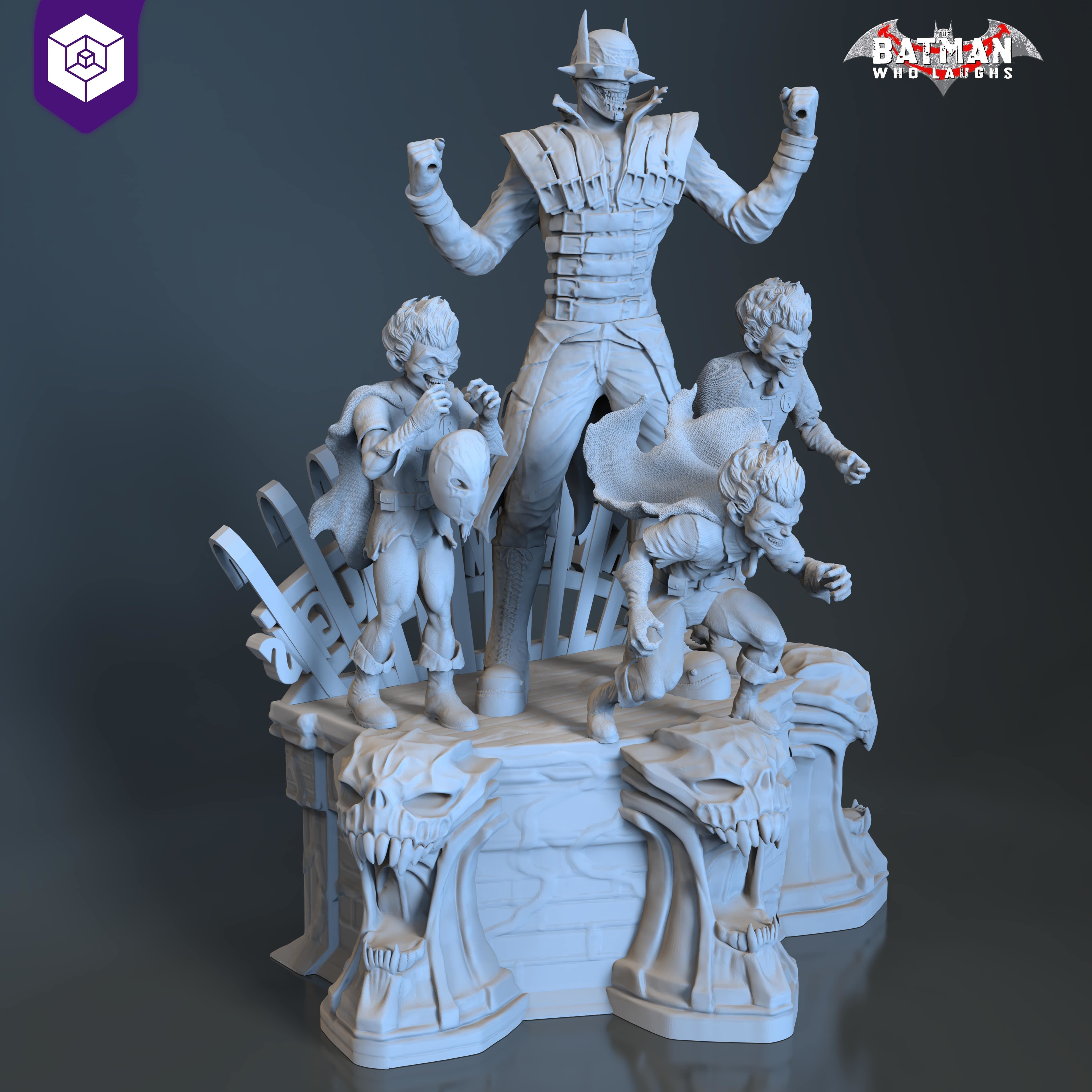 The Batman Who Laughs 3D print model_9