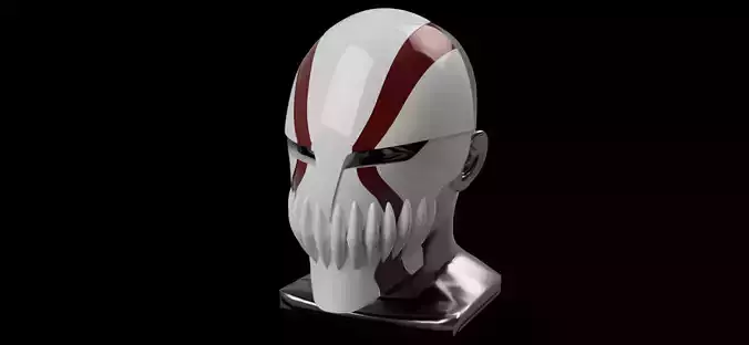 Ichigo Hollow - Visored Mask- Final Marking - Bleach 3D print