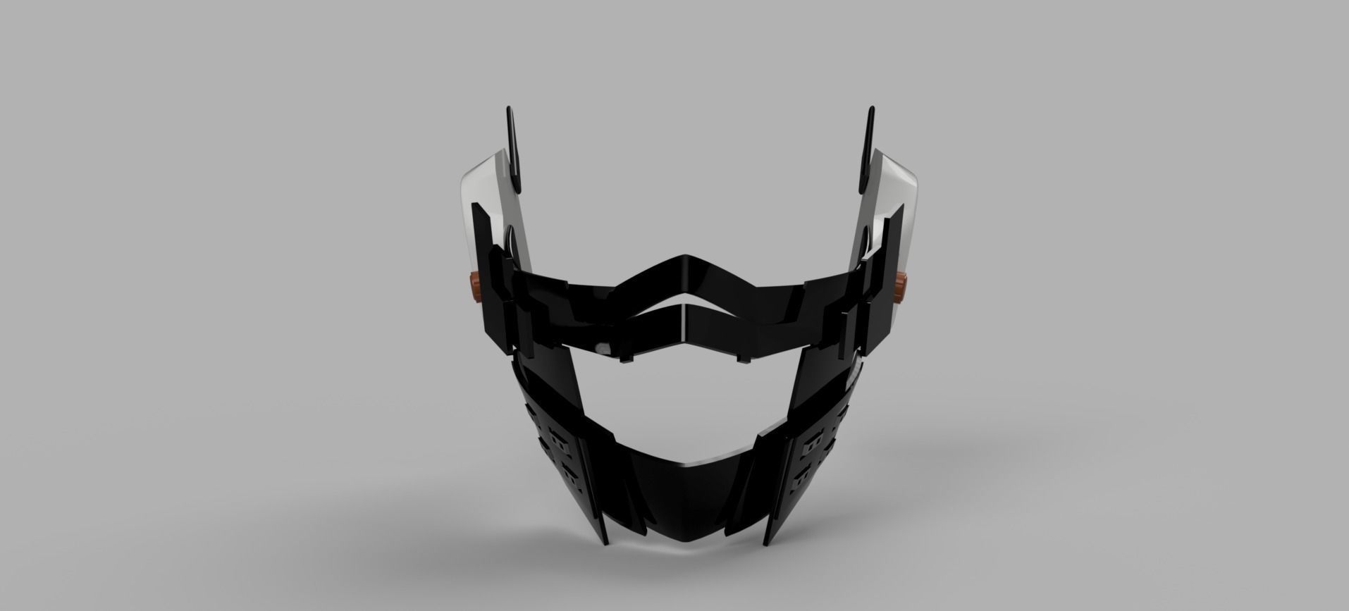 HITOSHI SHINSO MASK - MY HERO ACADEMIA 3D print model_7