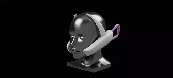 URARAKA HEAD GEAR - MY HERO ACADEMIA S5 - 3D PRINT 3D print model