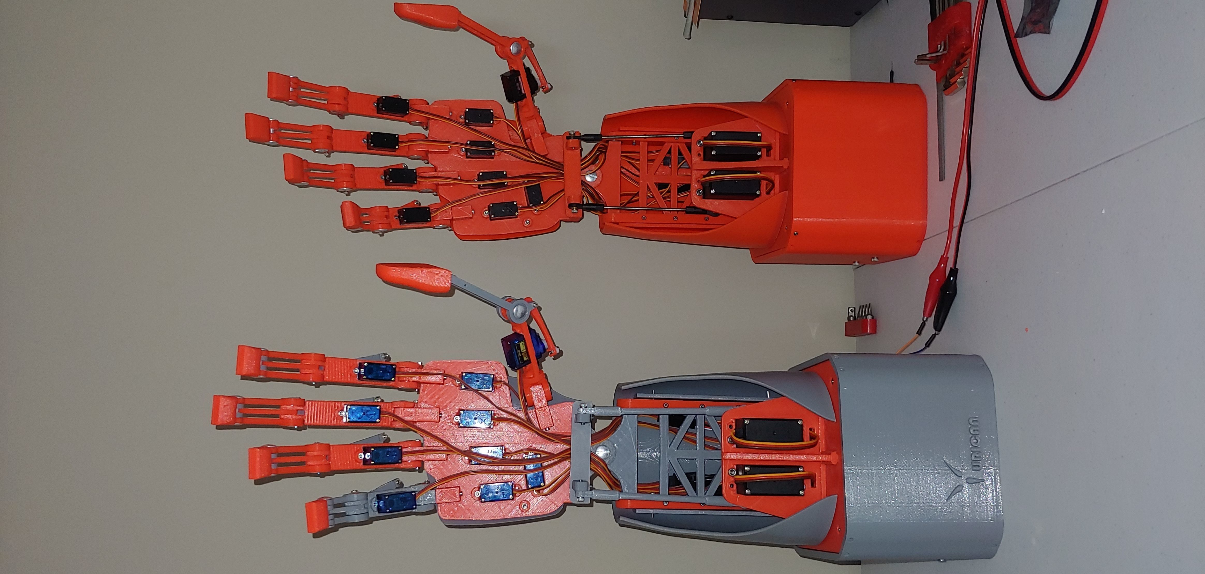 MECH-A2 ROBOTIC - BIONIC HAND AND LOWER ARM 3D print model_11
