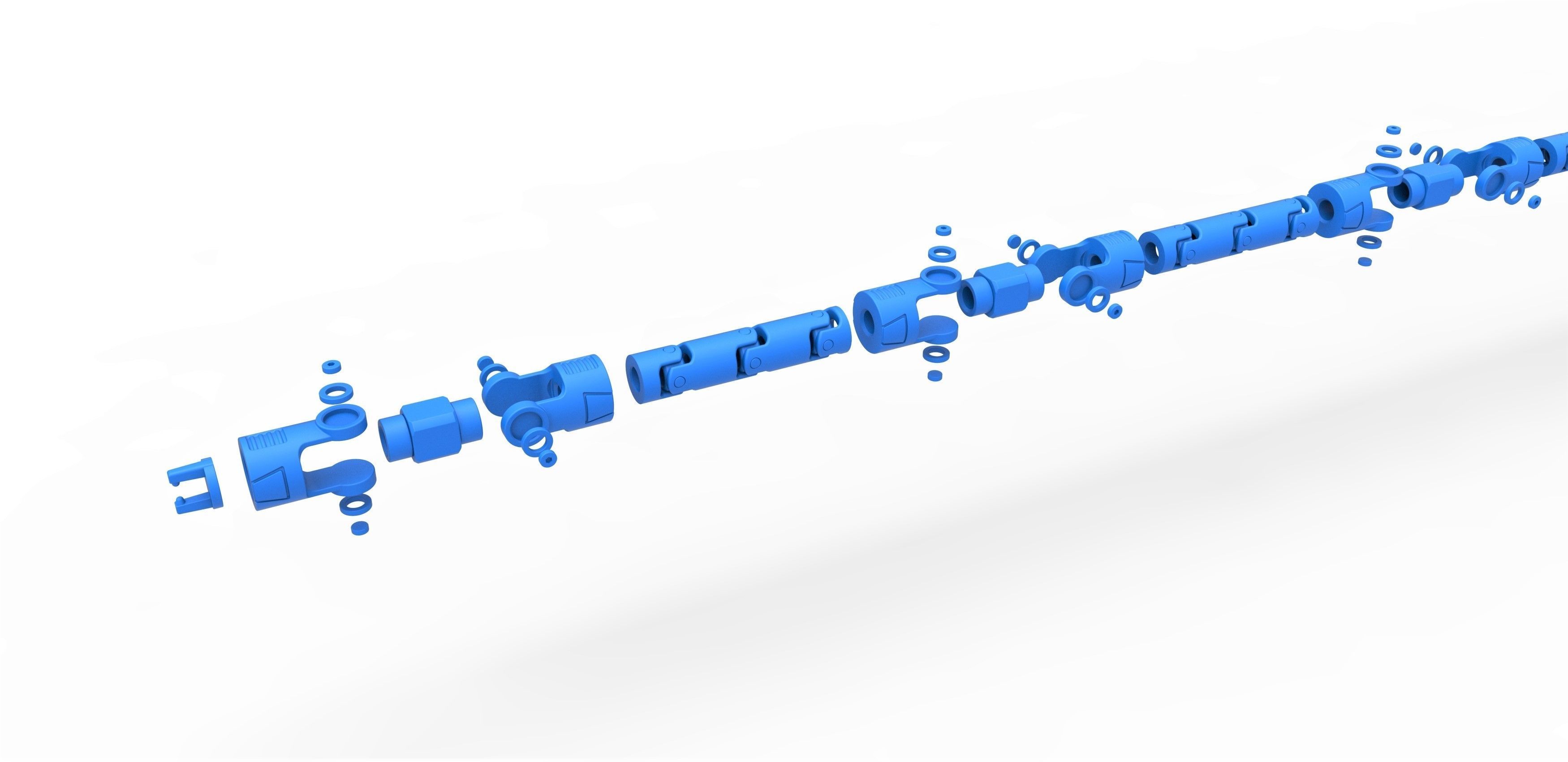 Fight stick of Yelena Belova from movie Black Widow 2021 3D print model_18