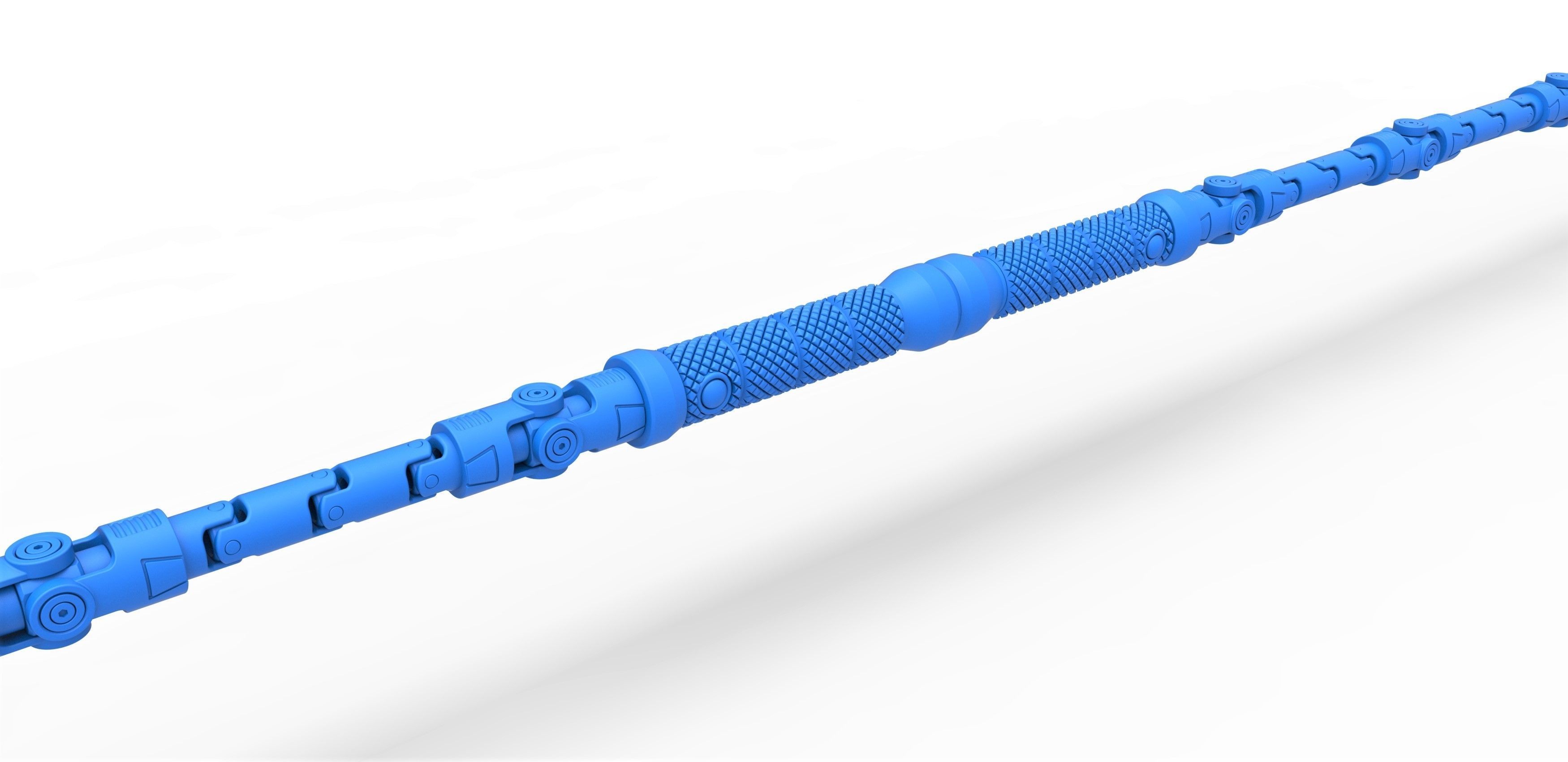 Fight stick of Yelena Belova from movie Black Widow 2021 3D print model_15