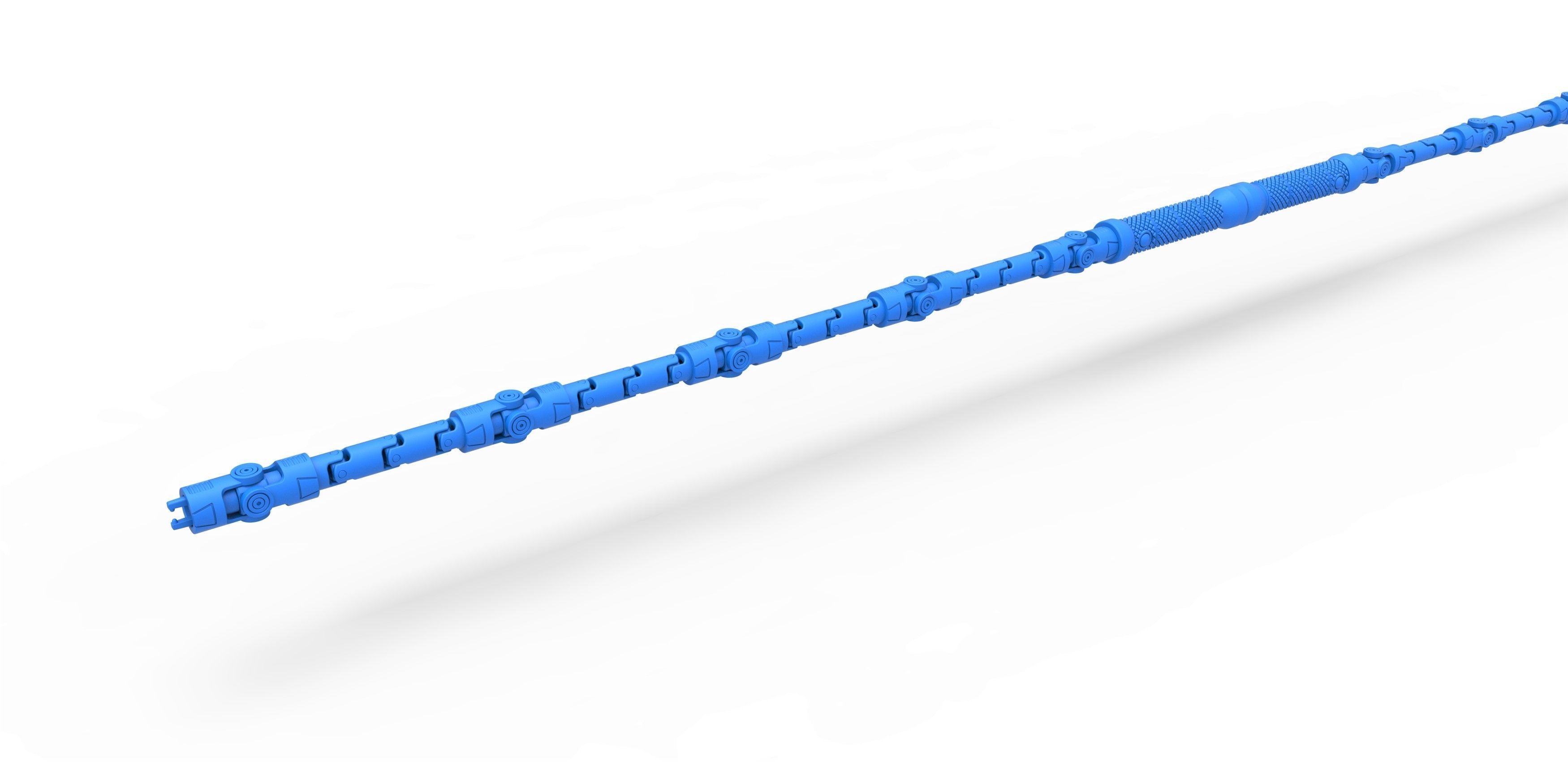 Fight stick of Yelena Belova from movie Black Widow 2021 3D print model_14