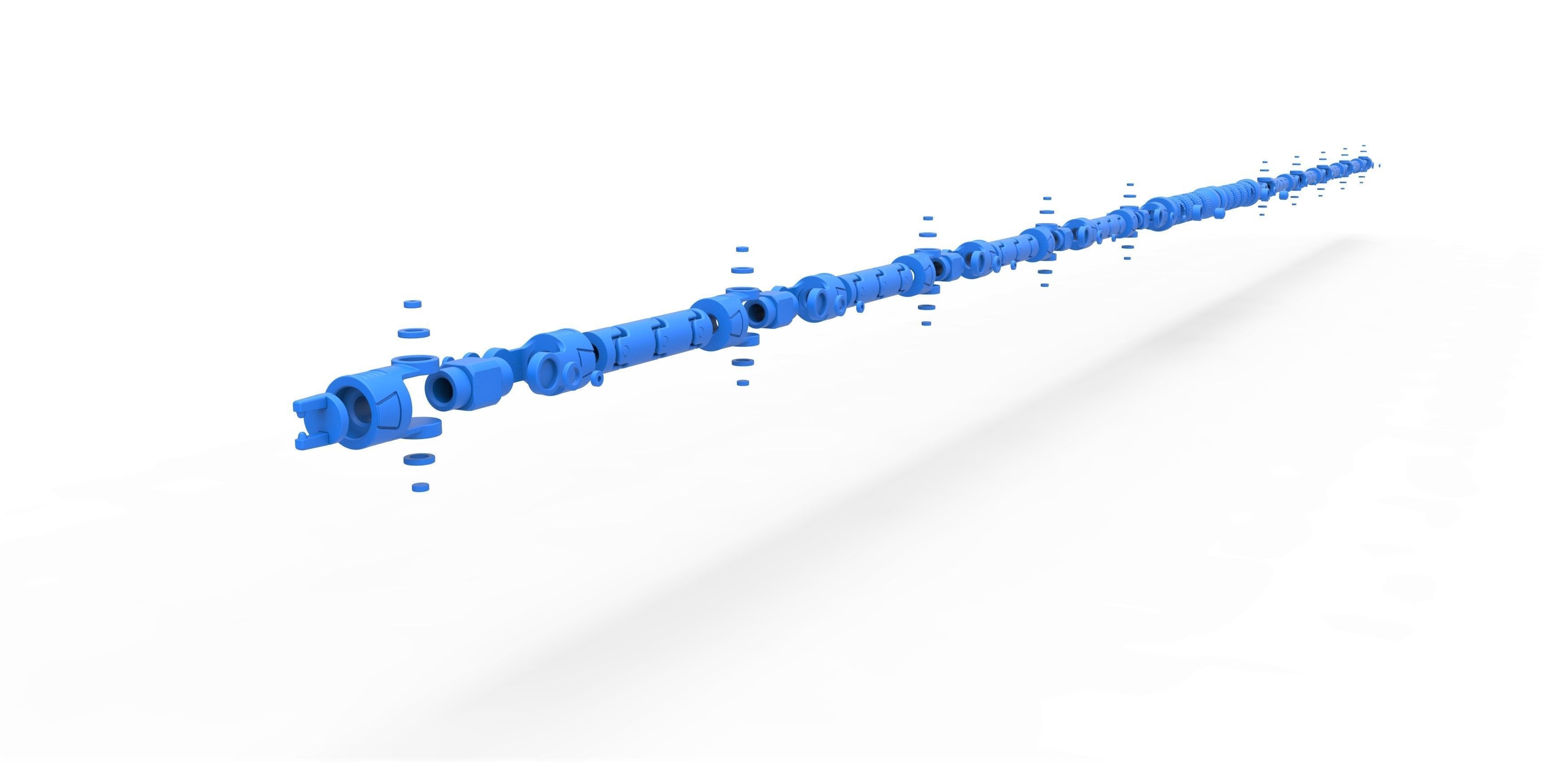 Fight stick of Yelena Belova from movie Black Widow 2021 3D print model_17