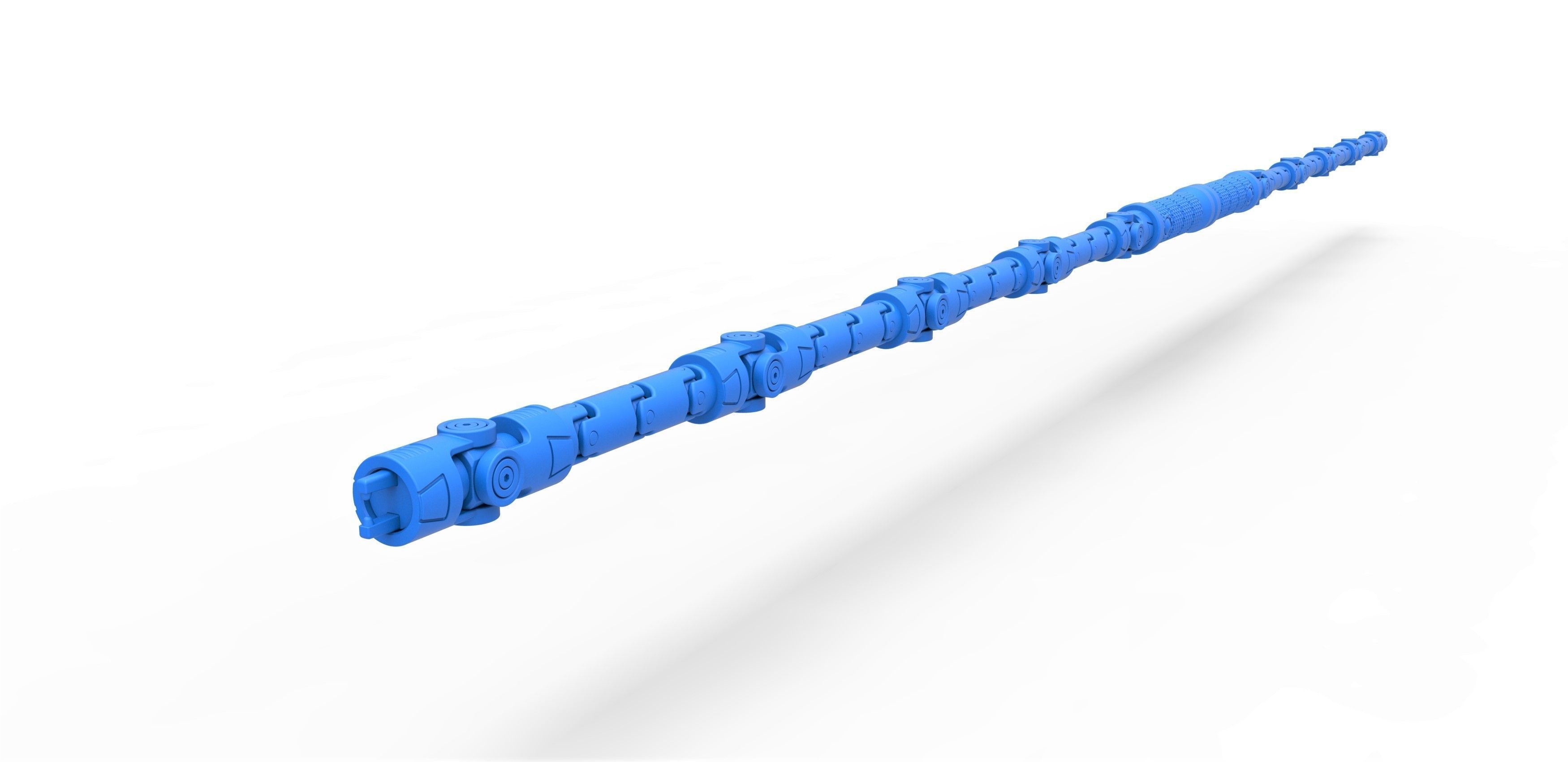 Fight stick of Yelena Belova from movie Black Widow 2021 3D print model_9