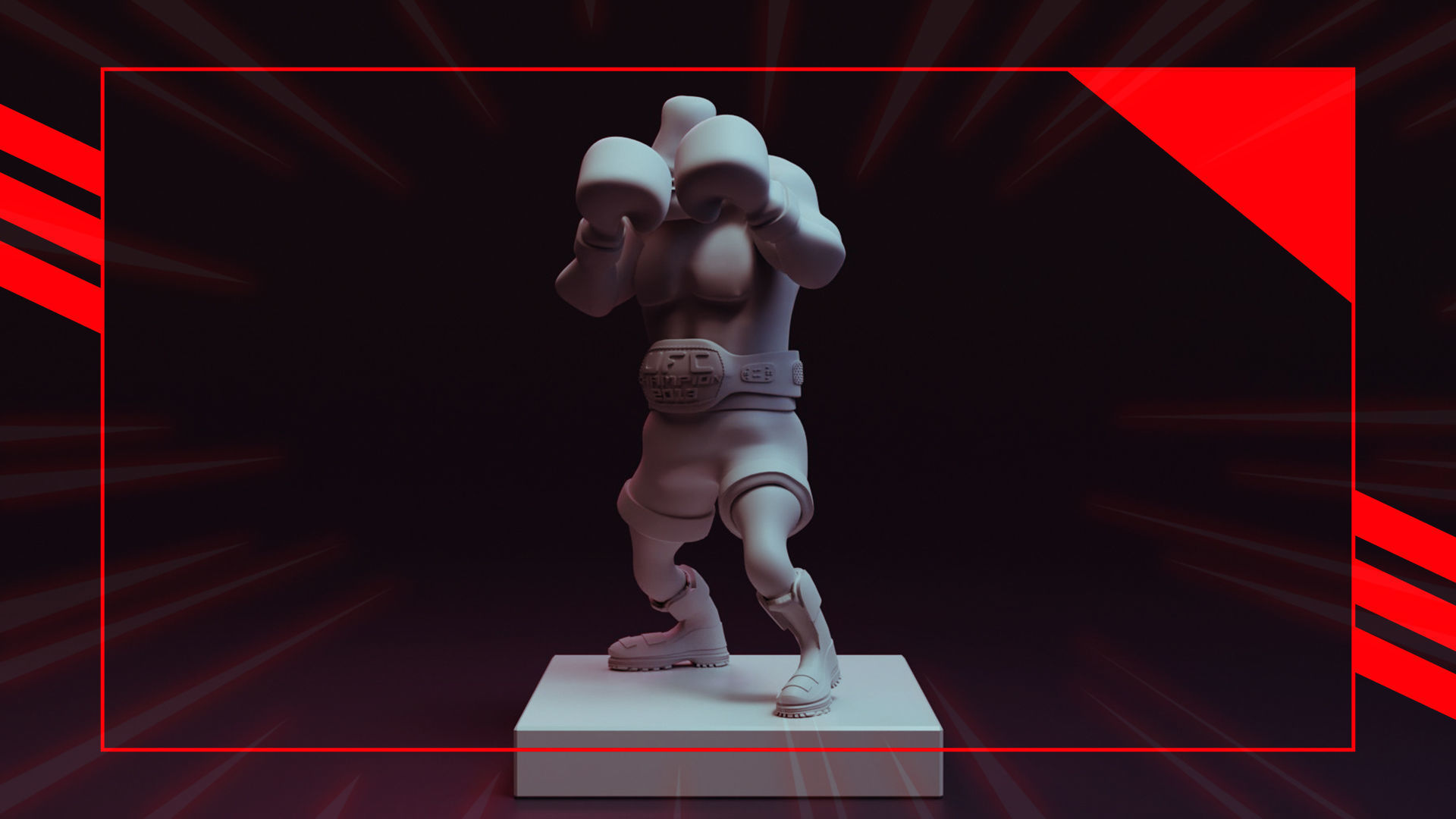 Basic Mesh 3d Model and Render Scene Free low-poly 3D model_1