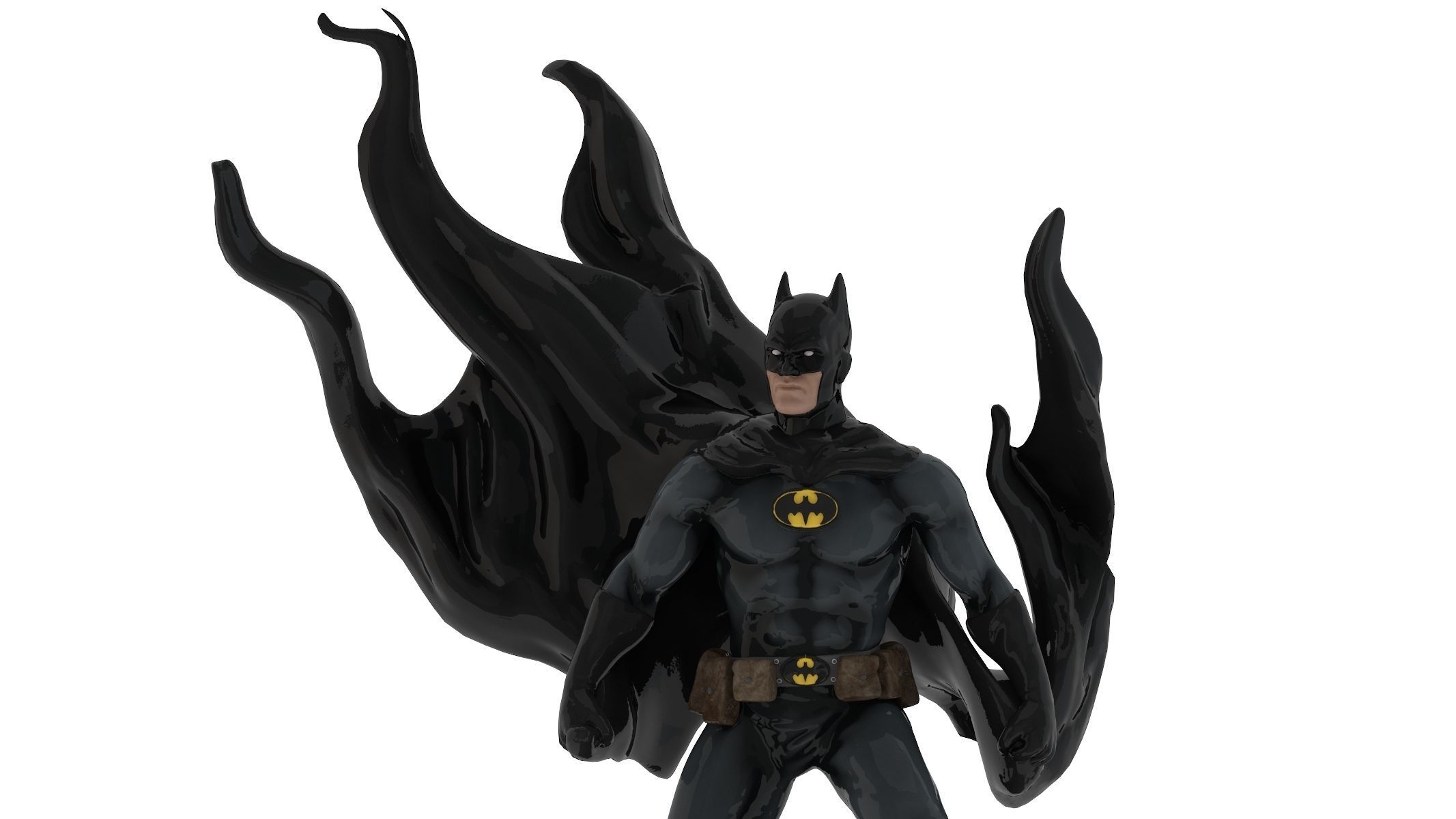 Batman - 3D Printable 3D model_6