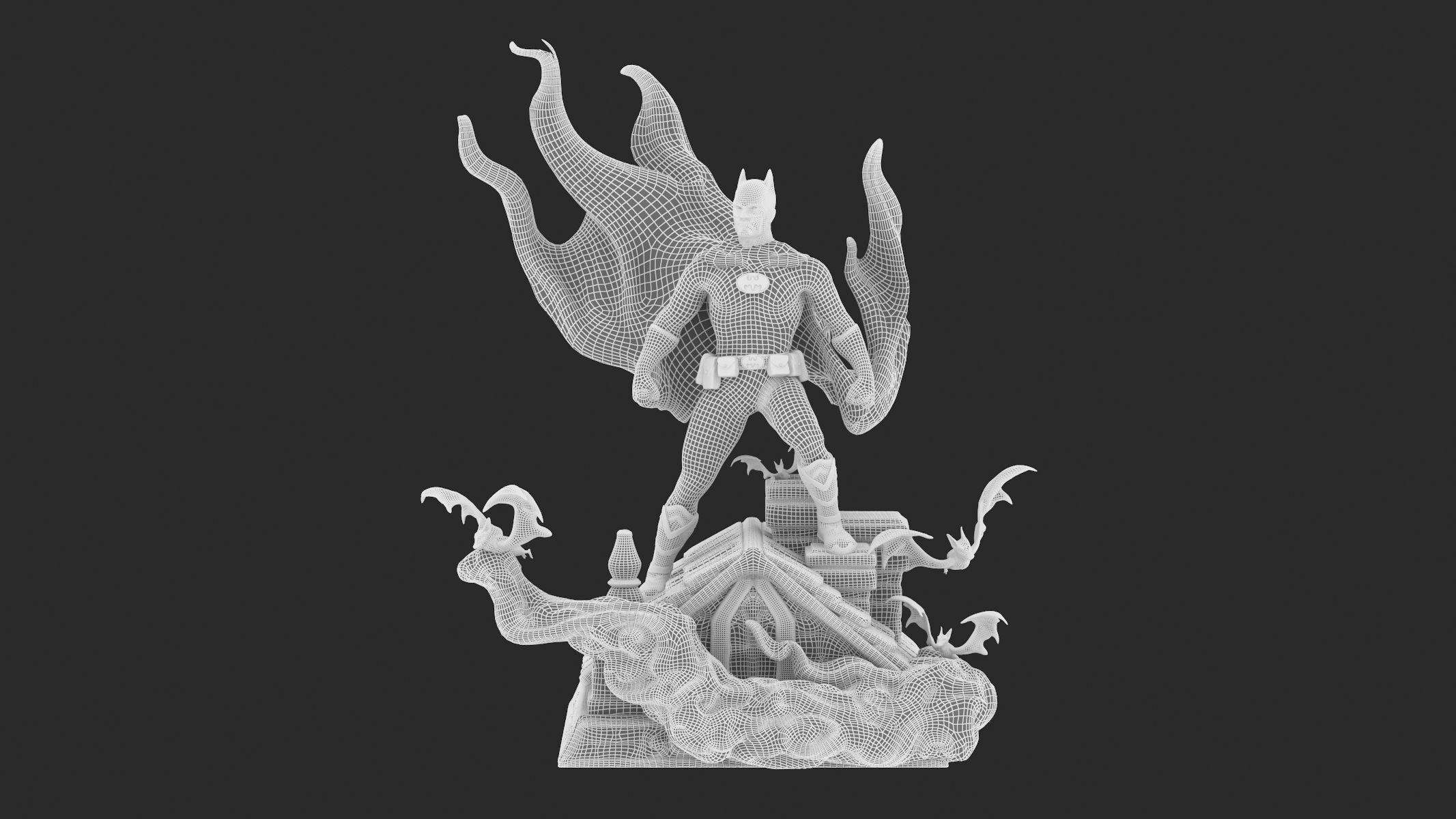 Batman - 3D Printable 3D model_11