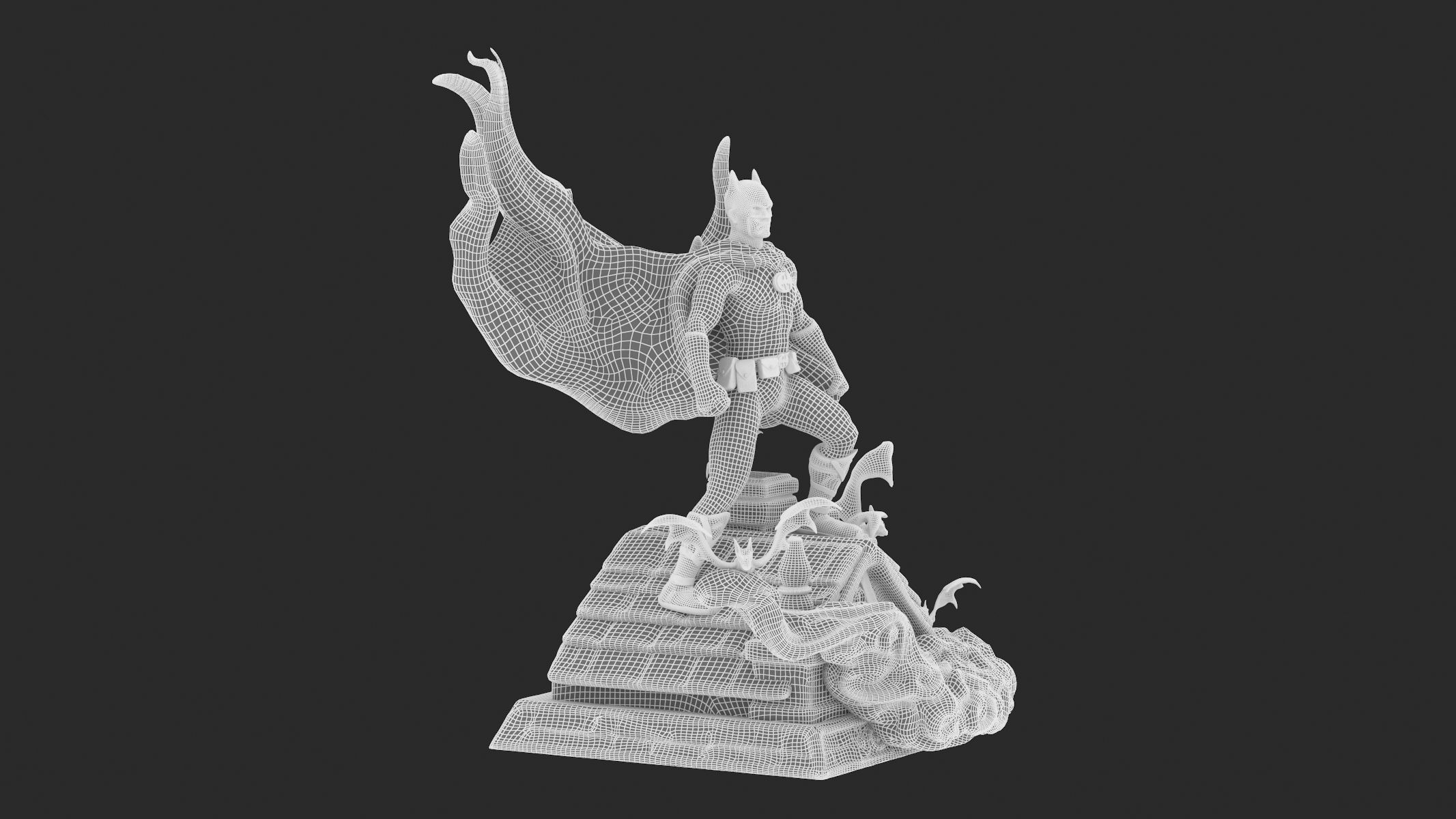 Batman - 3D Printable 3D model_12