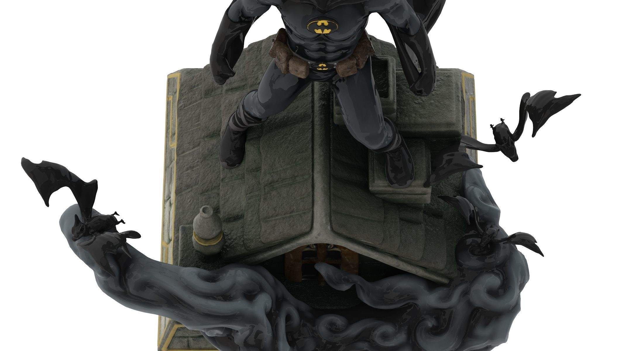 Batman - 3D Printable 3D model_10