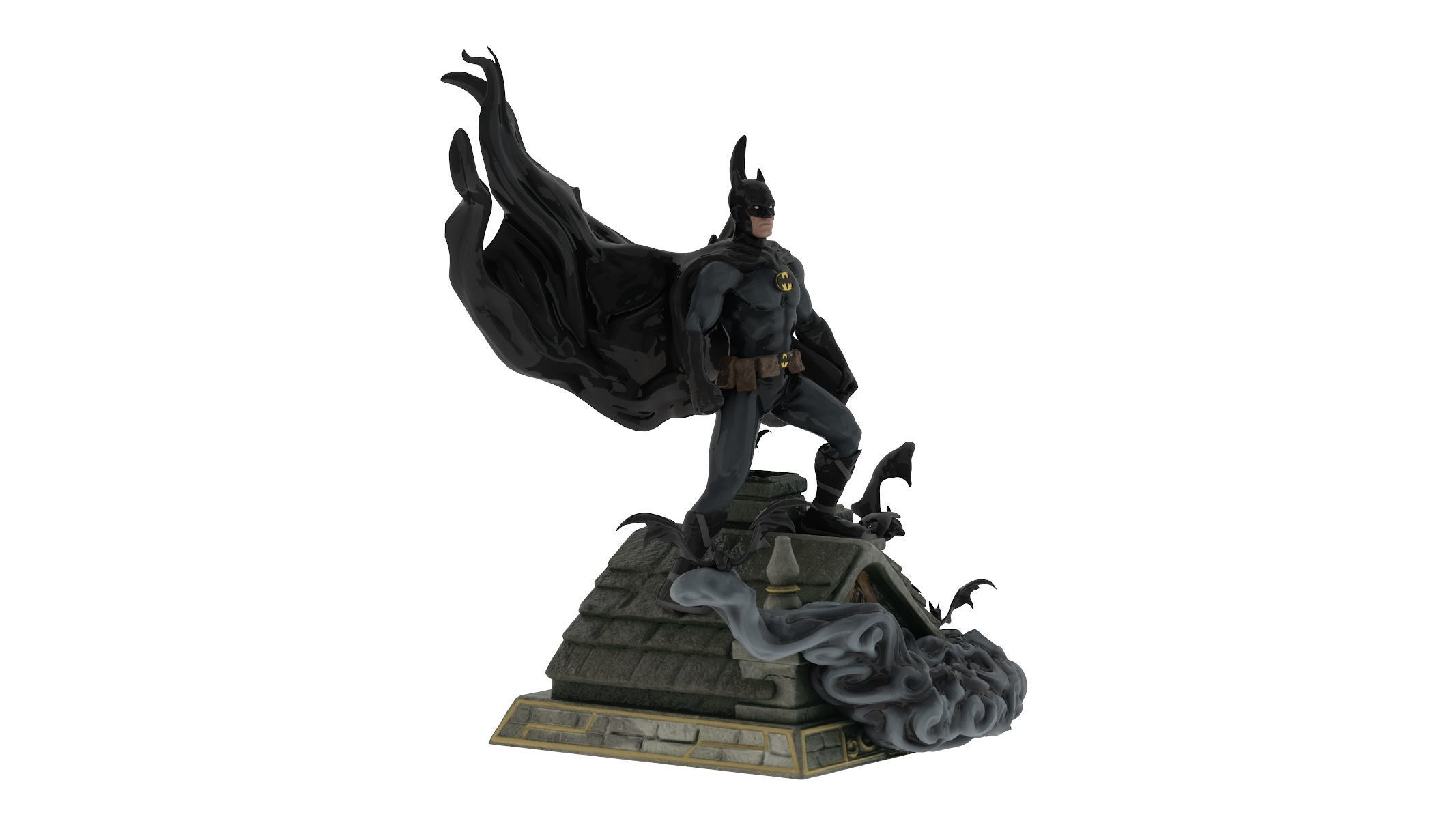 Batman - 3D Printable 3D model_2